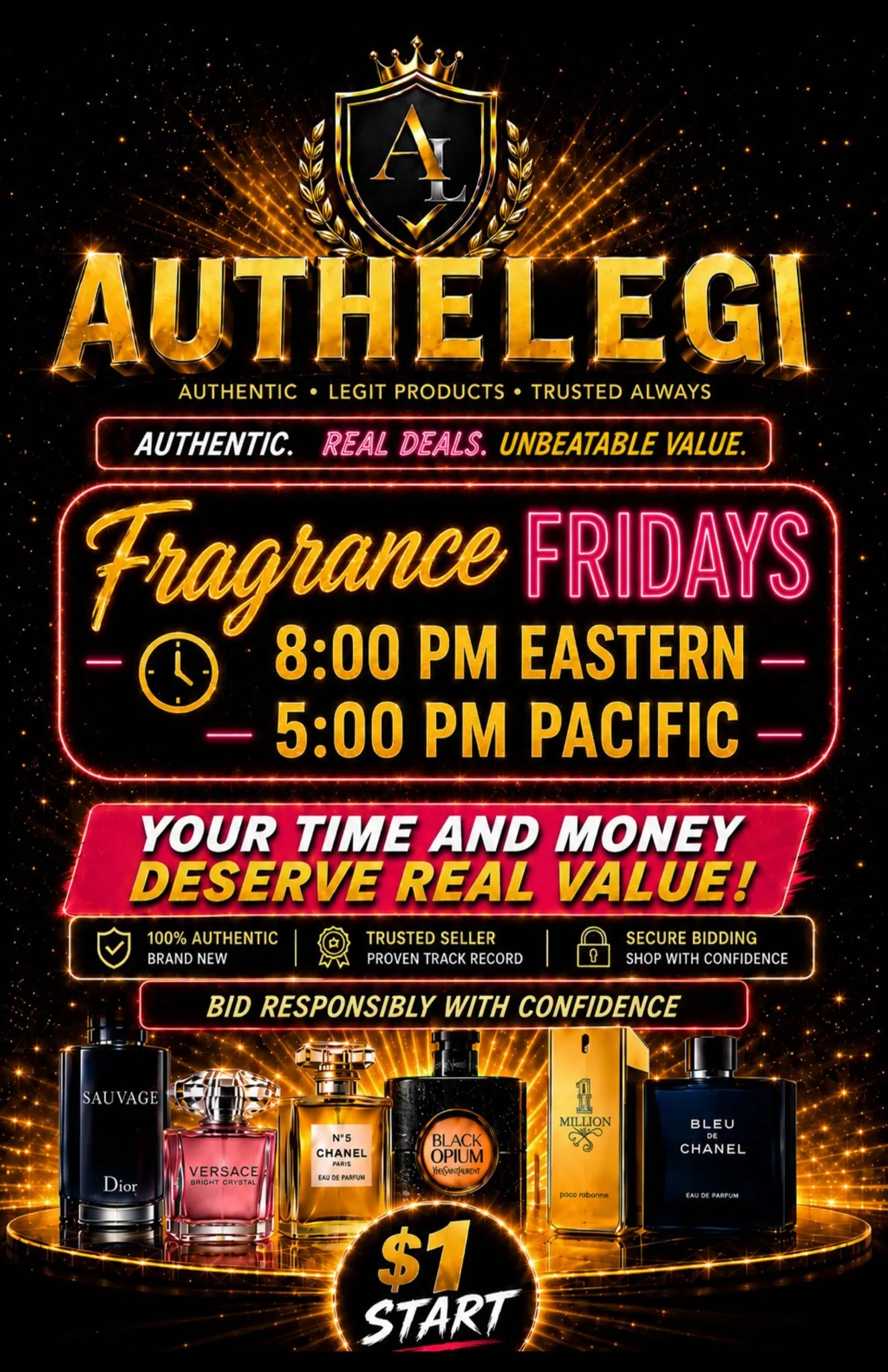 Thumbnail for live show
