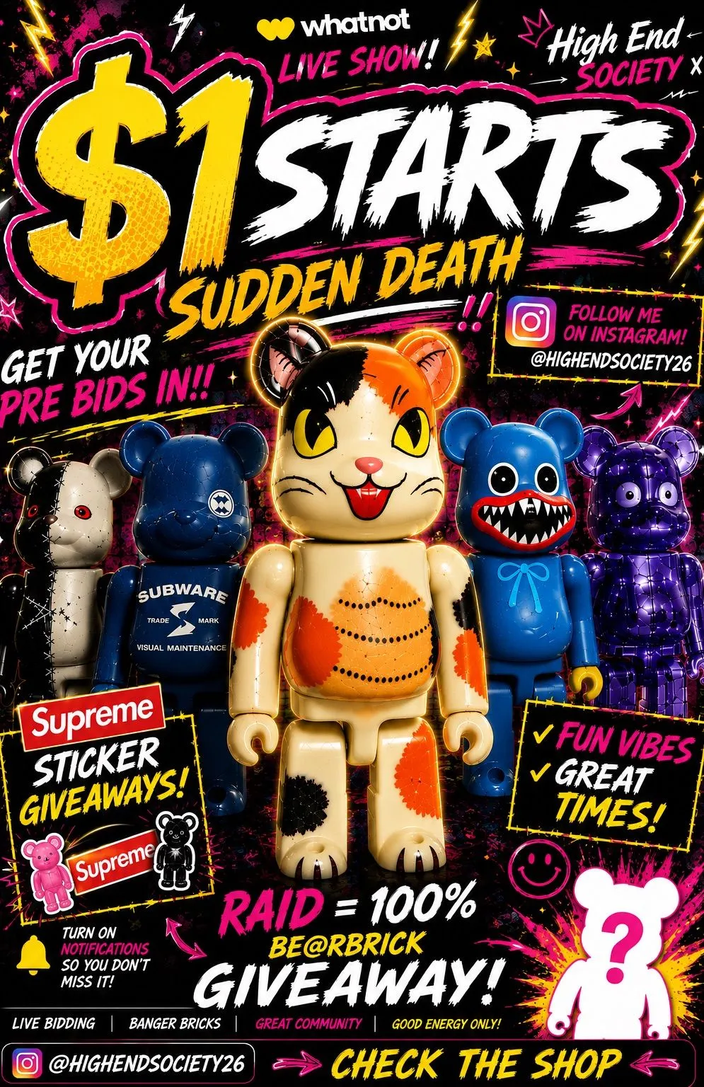 Thumbnail for live show