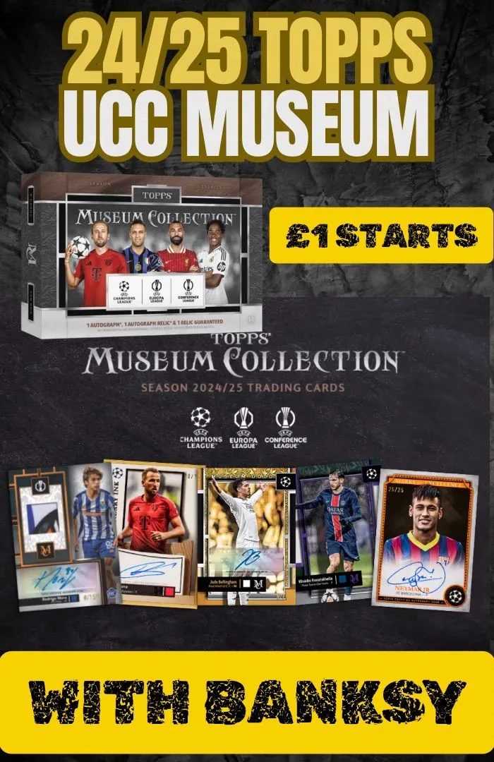 £1 STARTS! TOPPS MUSEUM UCC COLLECTION