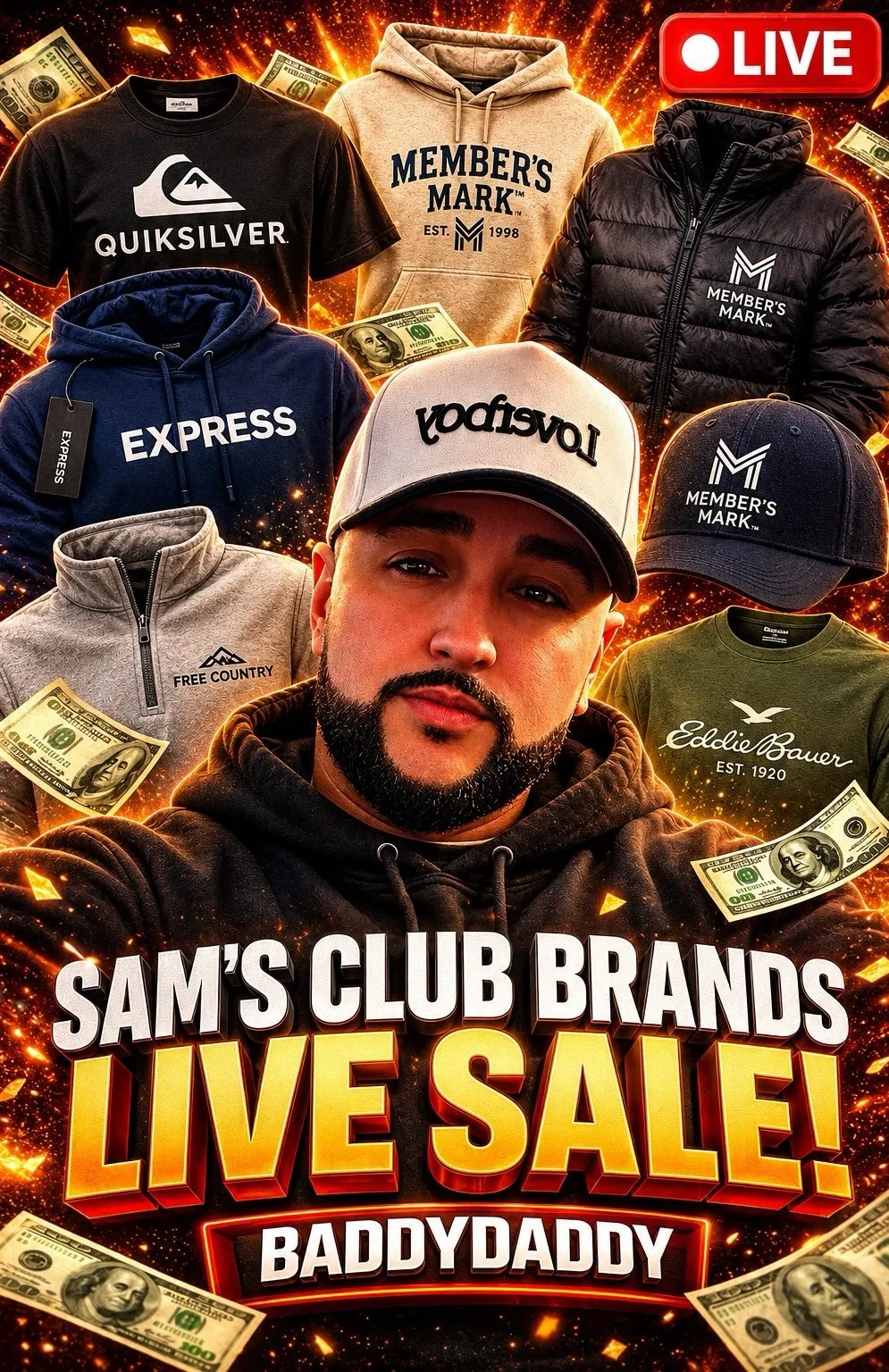 Thumbnail for live show