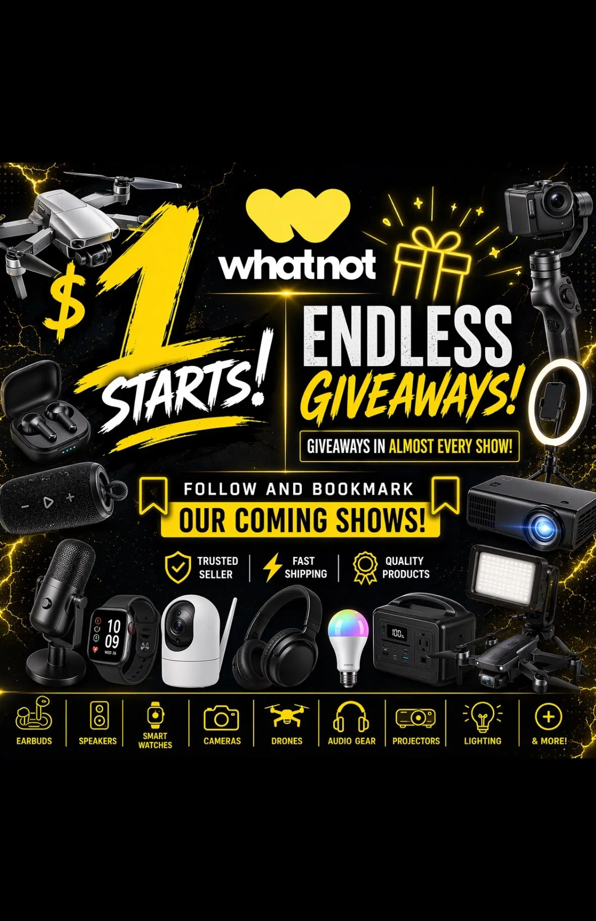 Thumbnail for live show