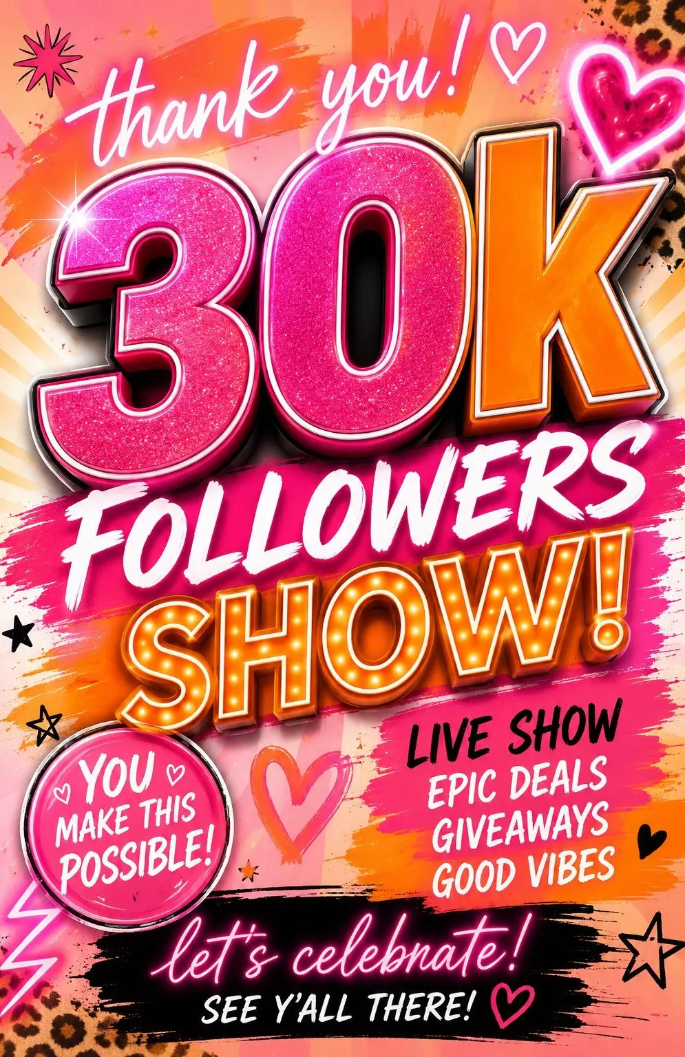 Thumbnail for live show