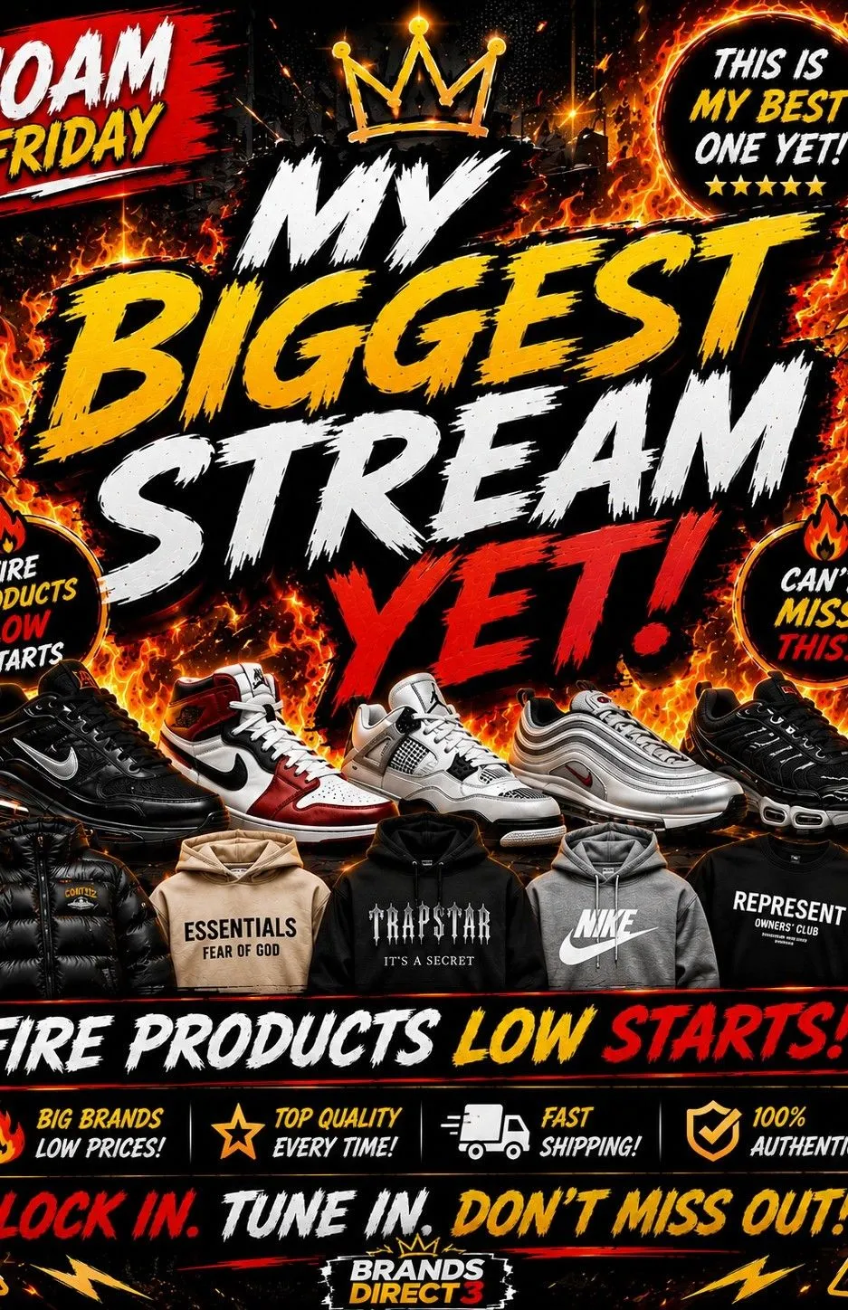 Thumbnail for live show