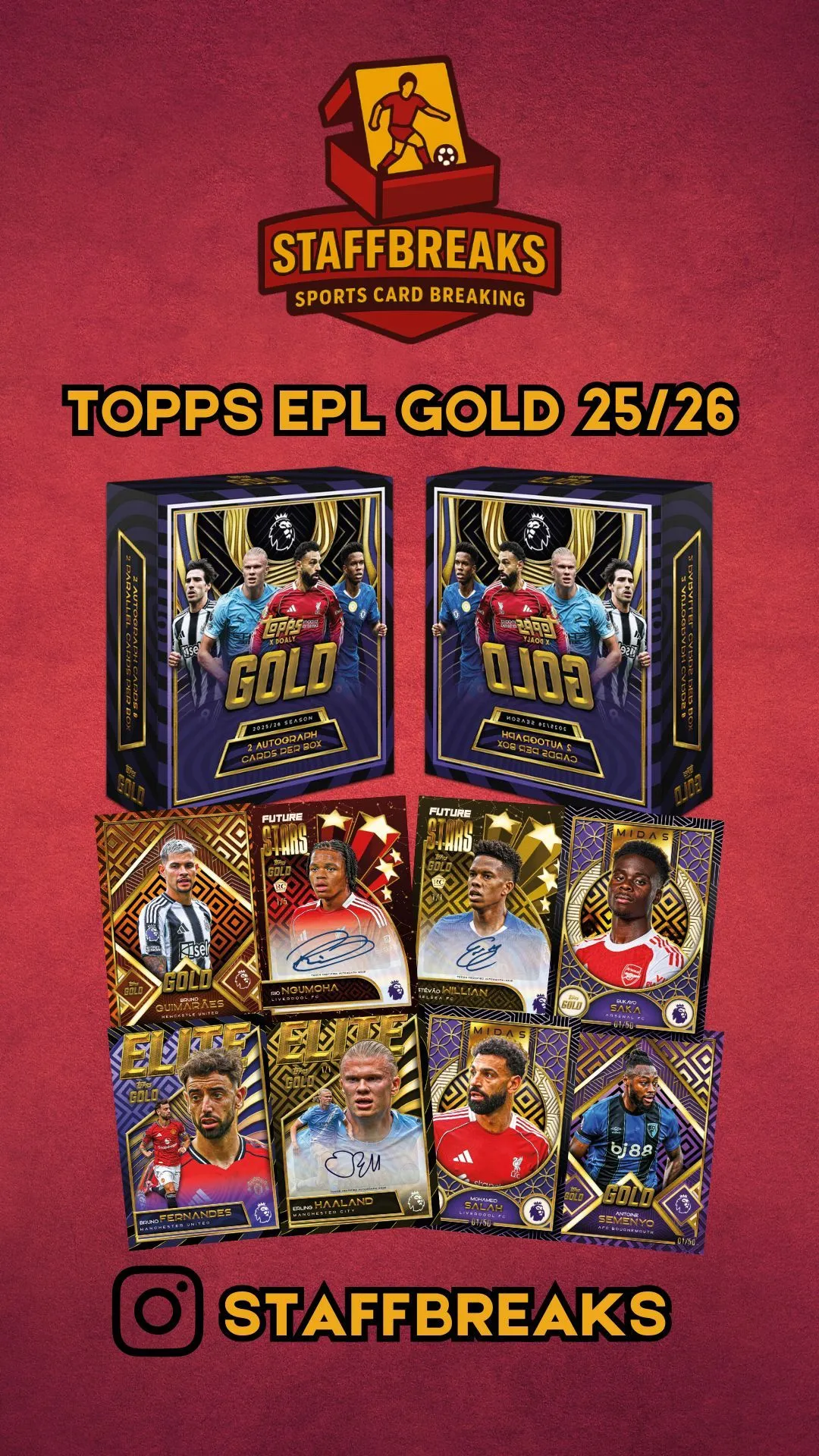 TOPPS EPL GOLD 25/26