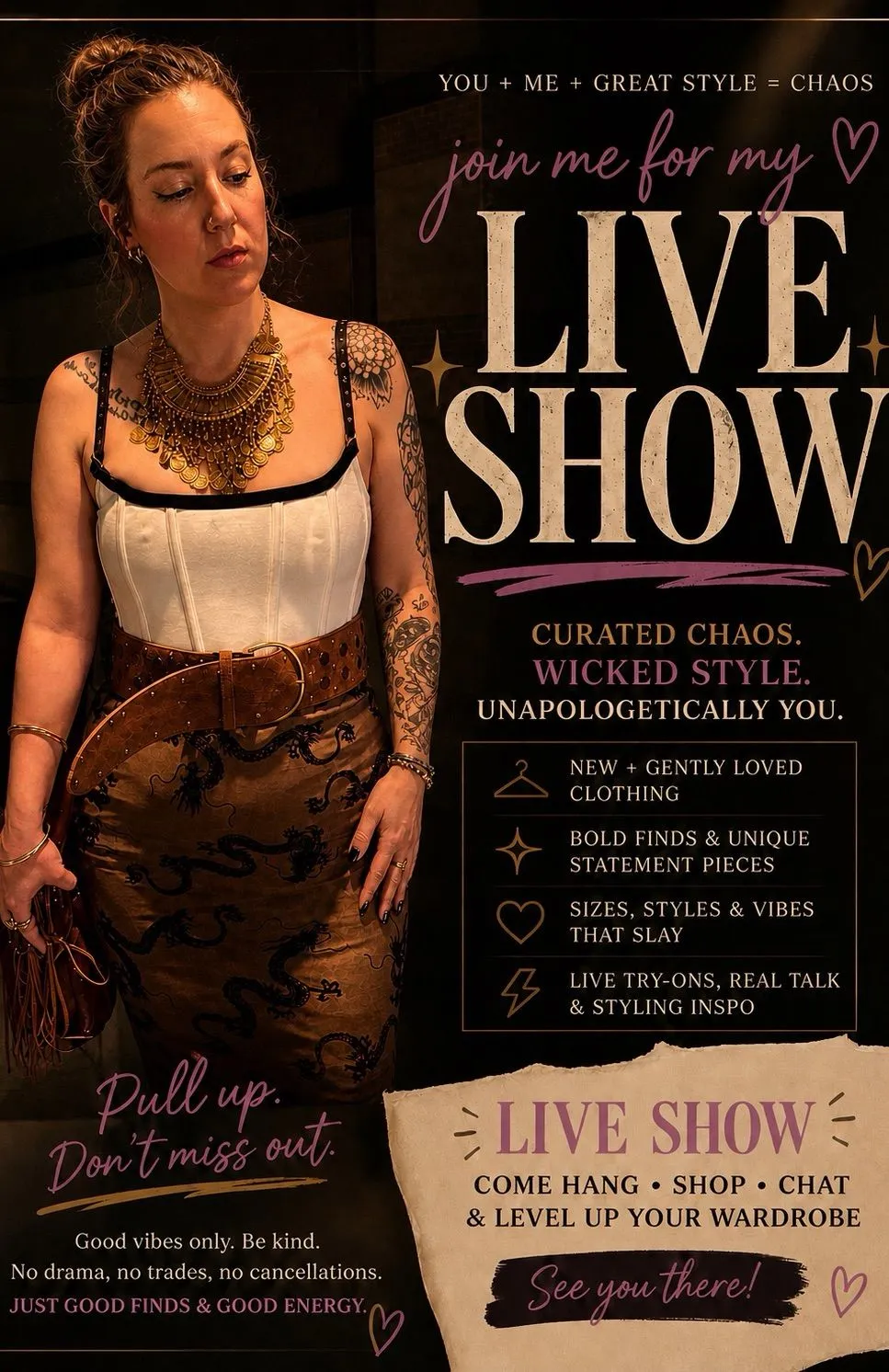 Thumbnail for live show