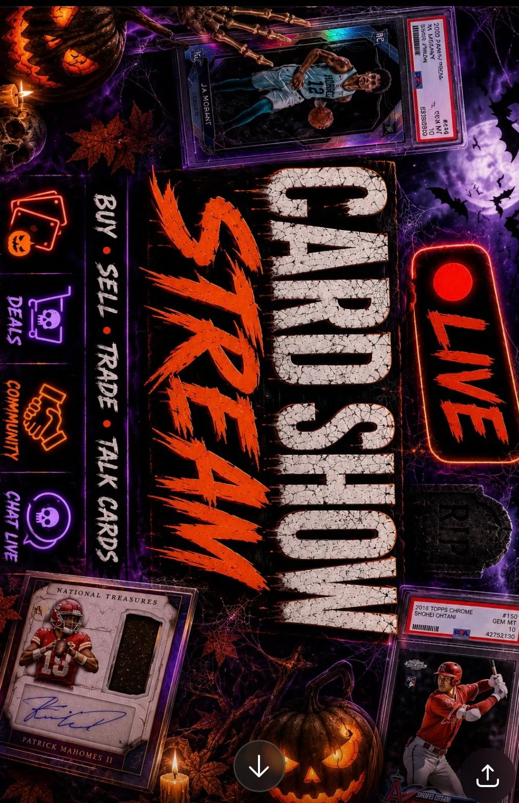 Thumbnail for live show