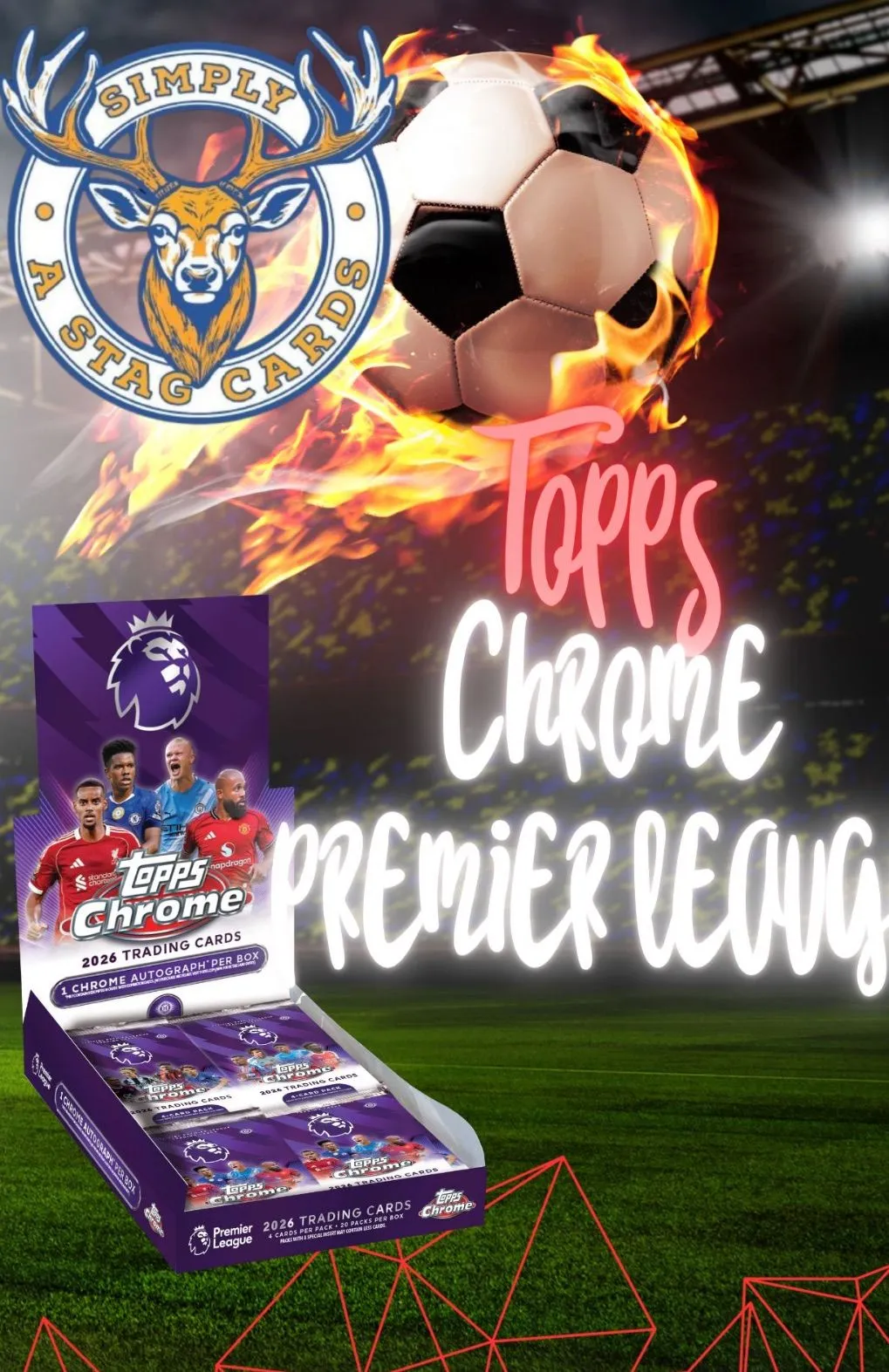 NEW PREMIER LEAGUE CHROME! BOX BY BOX Brad