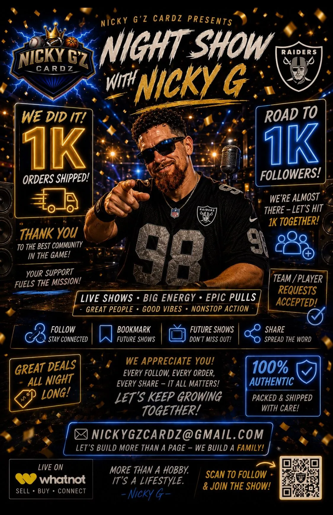 Thumbnail for live show