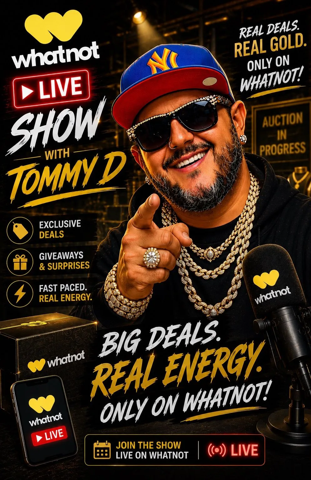 Thumbnail for live show