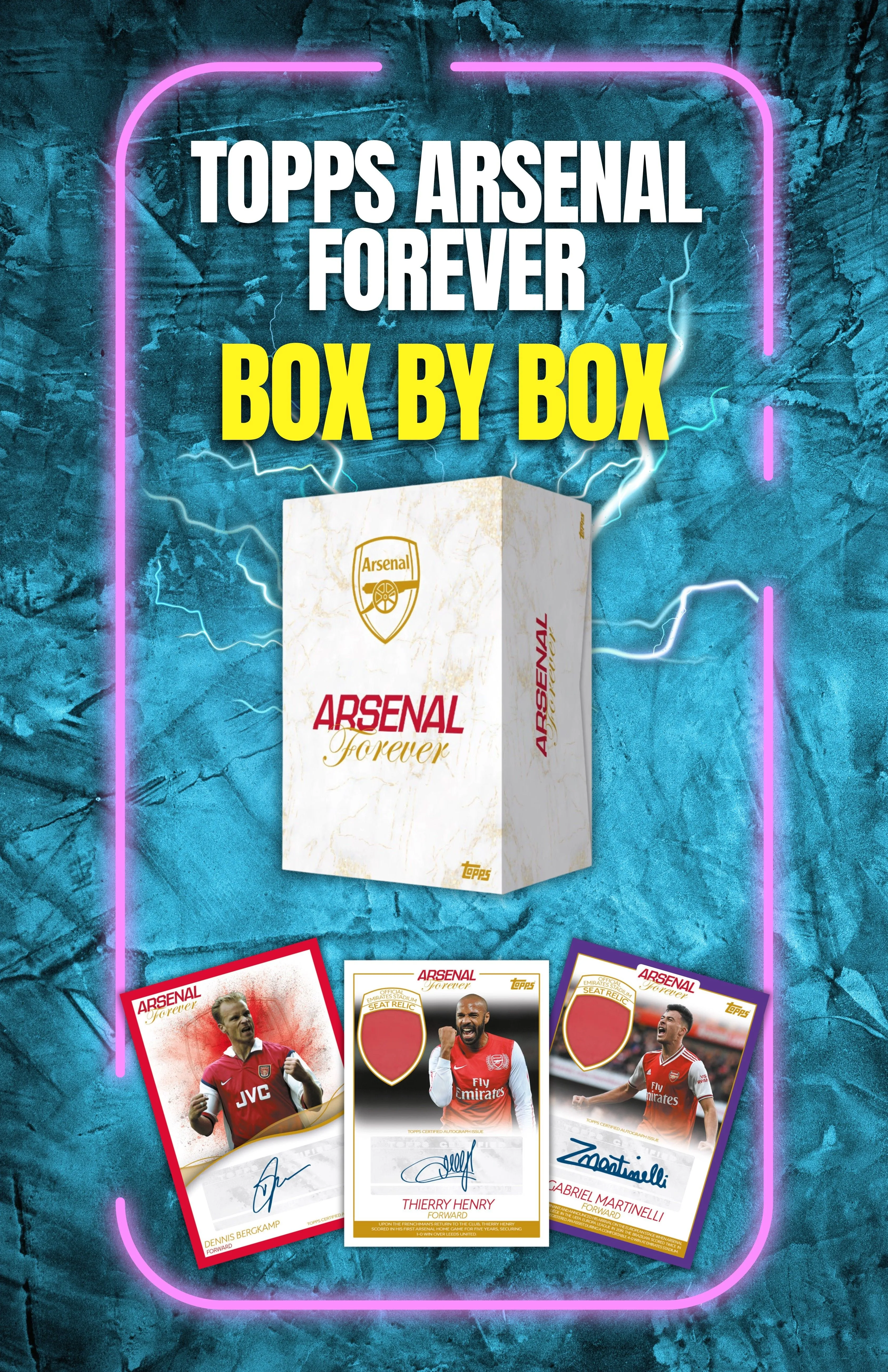 (MITCH) - TOPPS ARSENAL FOREVER BOX BY BOX RANDOMS
