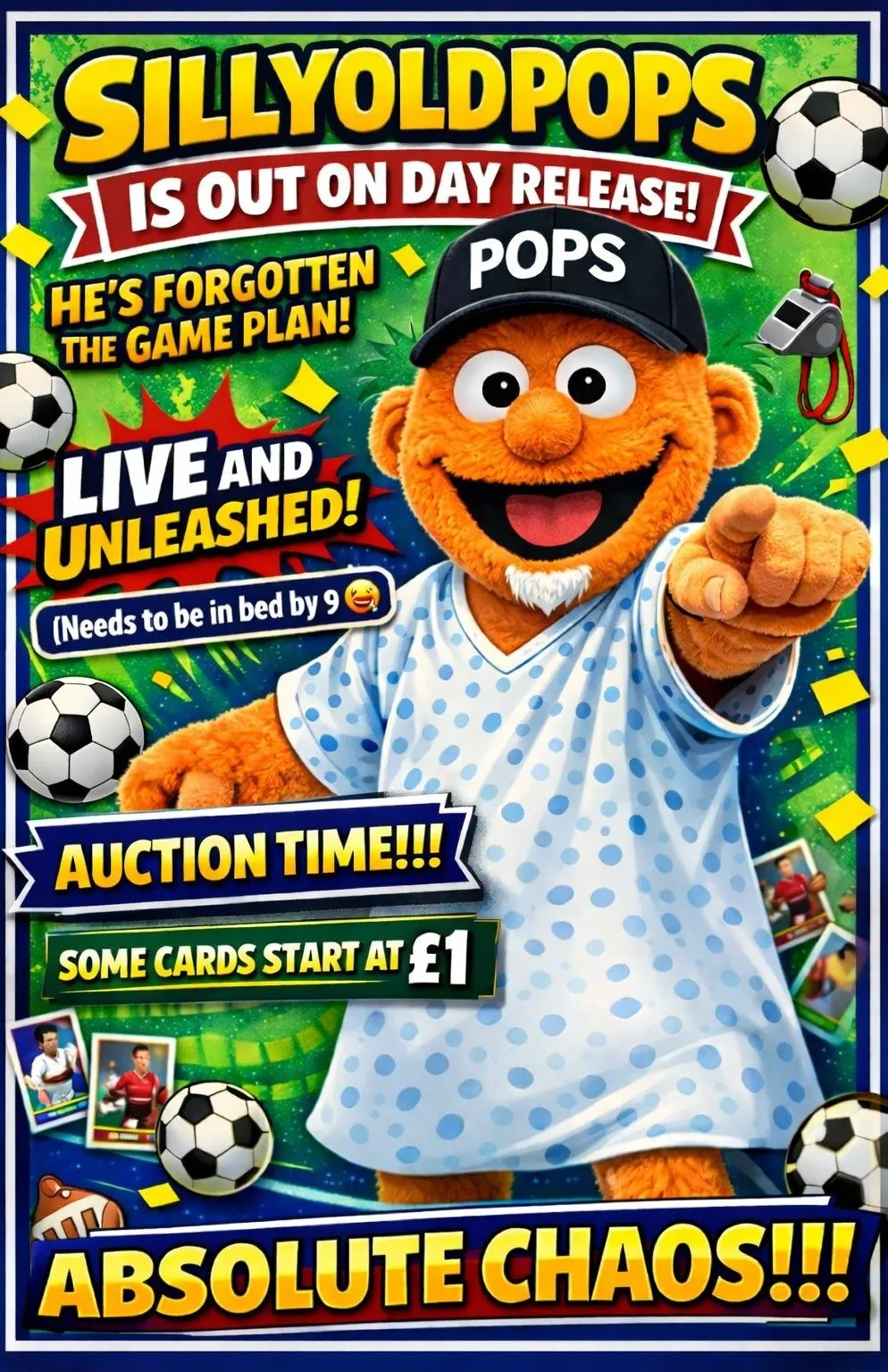 Sillyoldpops DAY RELEASE AUCTION - BIG NAMES LOW PRICES 😄