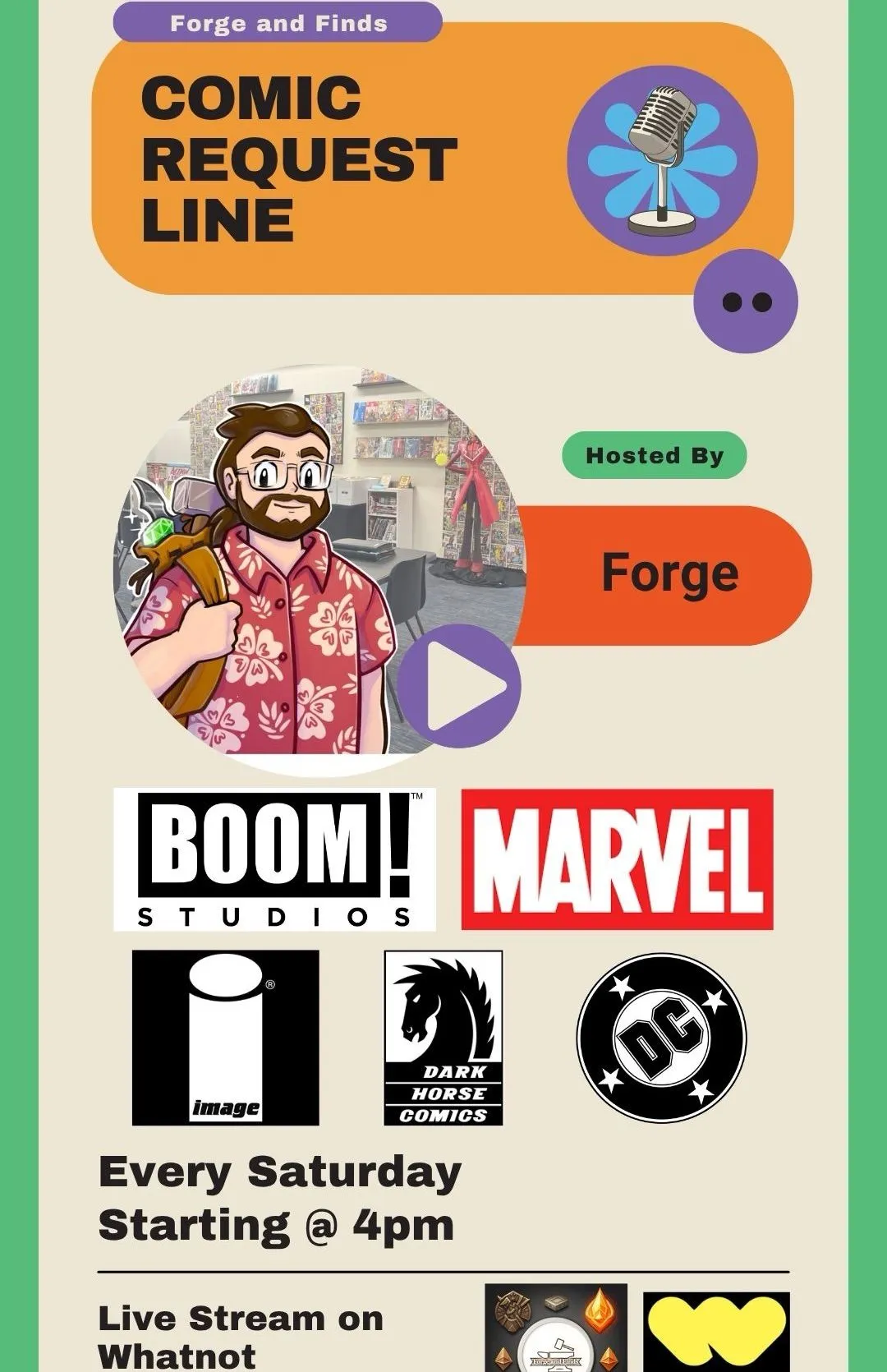 Thumbnail for live show