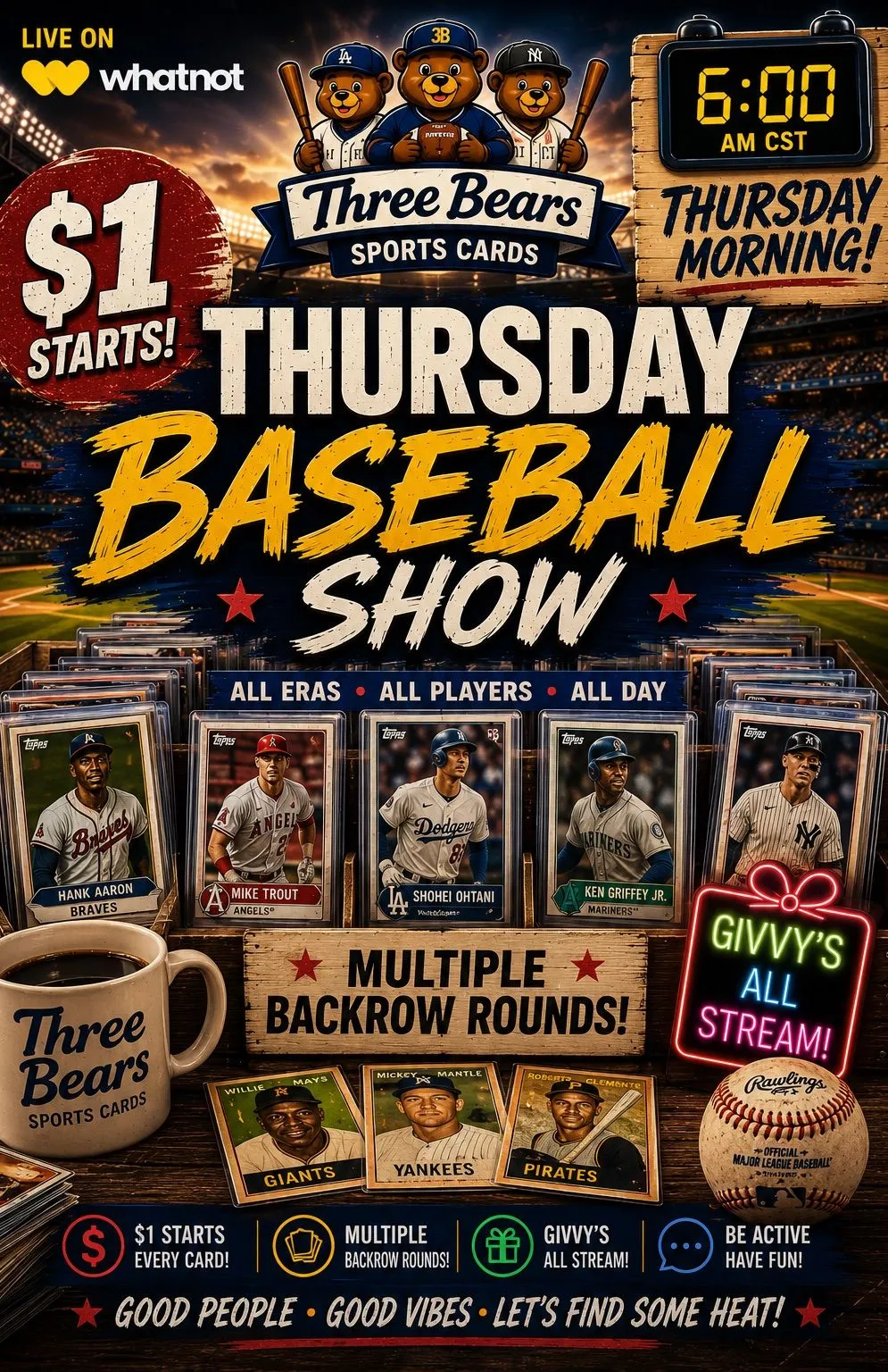 Thumbnail for live show