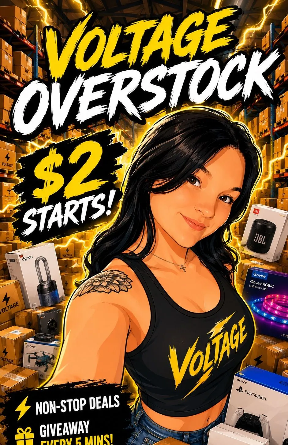 Thumbnail for live show