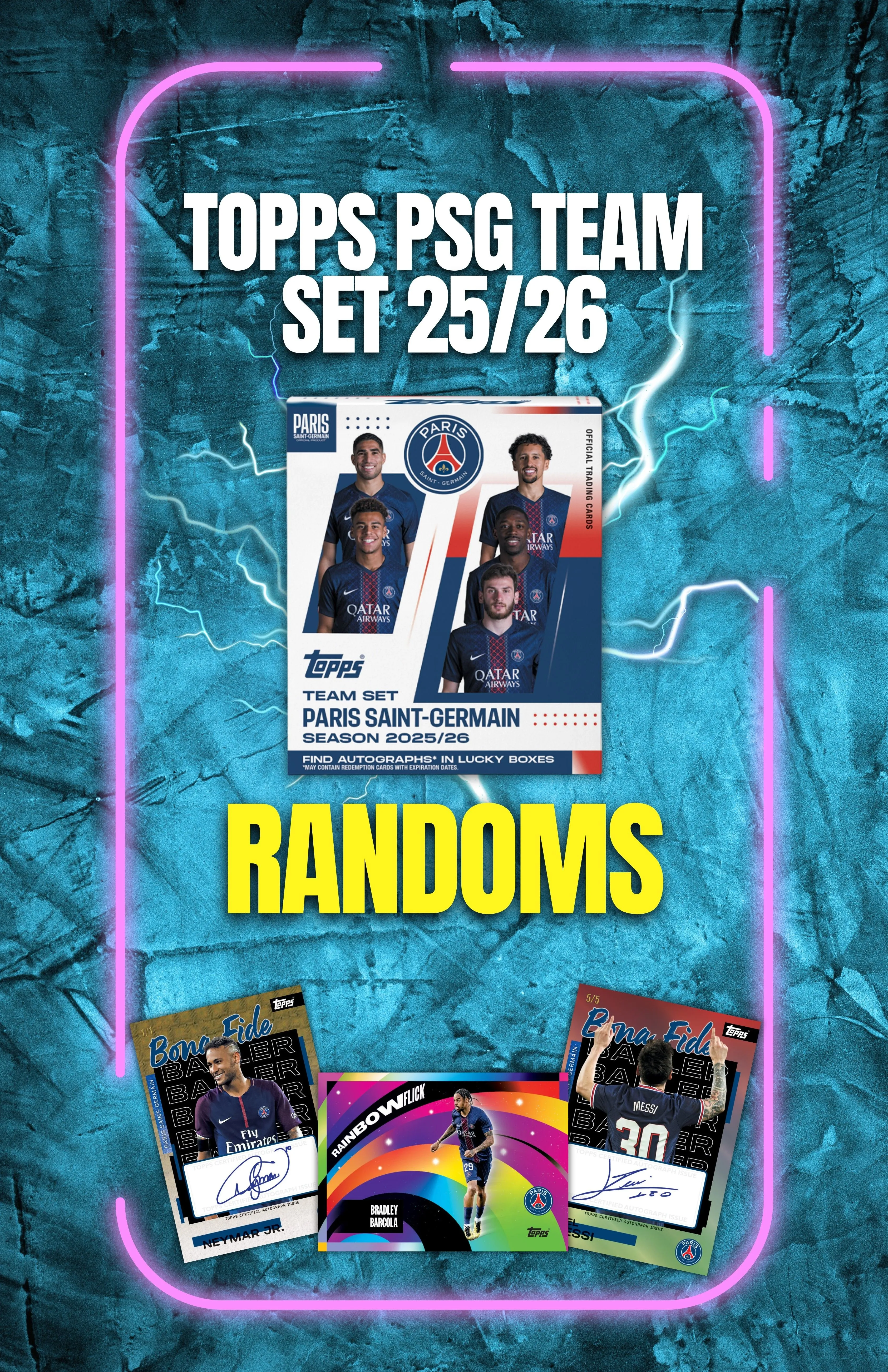 PSG TEAM SET RANDOMS!!