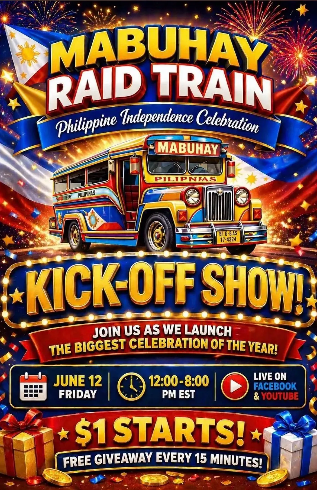 Thumbnail for live show