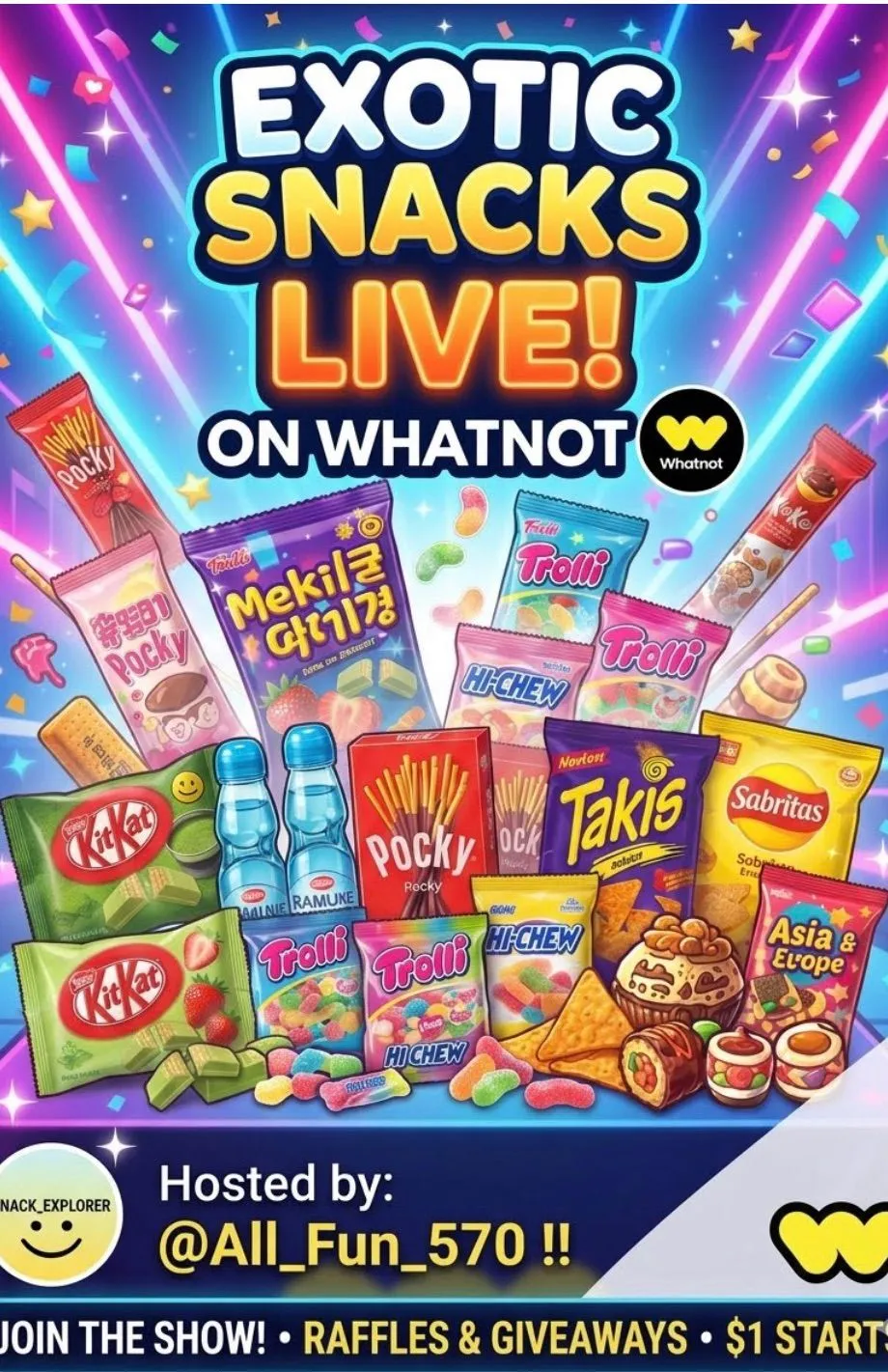 Thumbnail for live show