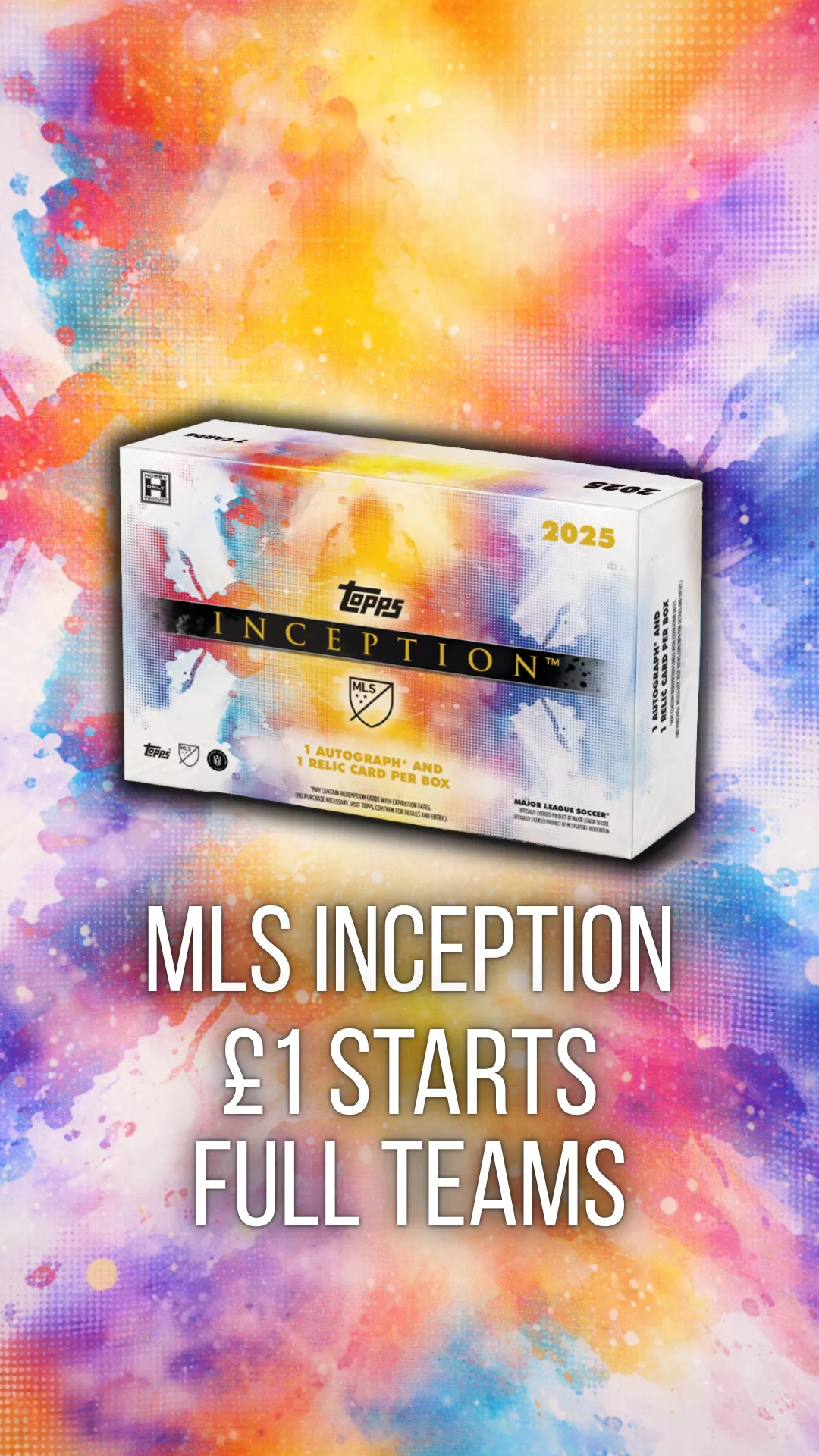 FREE PACKS! £1 Start MLS Inception!