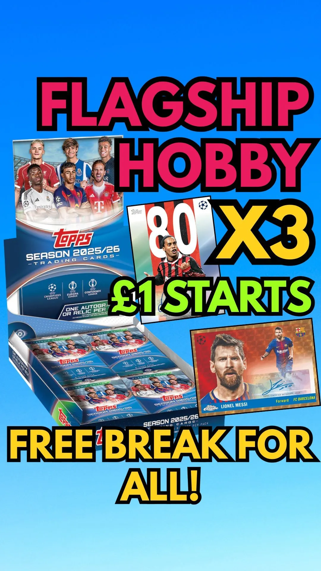 🔥 FLAGSHIP HOBBY X 3 🔥