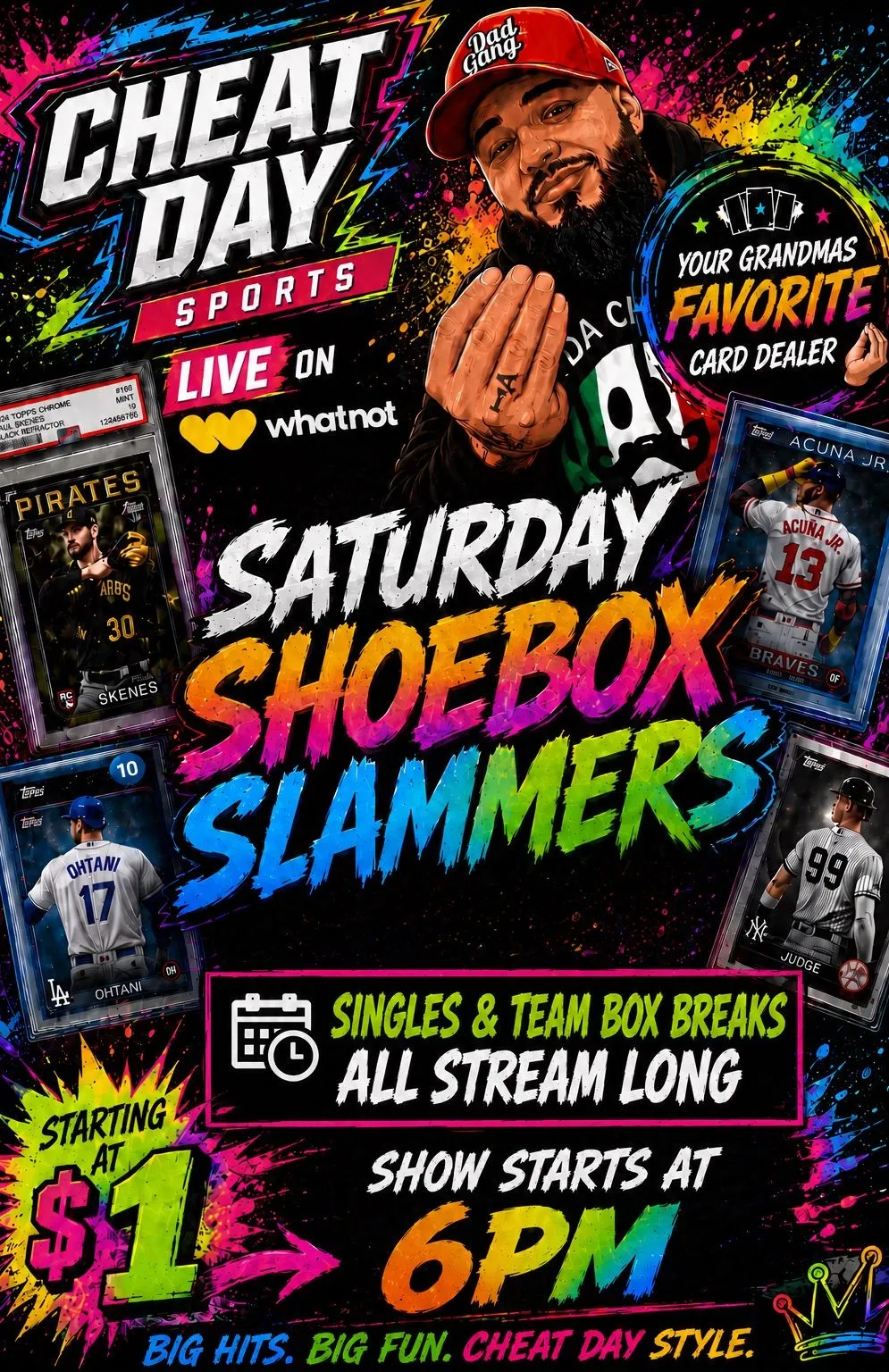 Thumbnail for live show