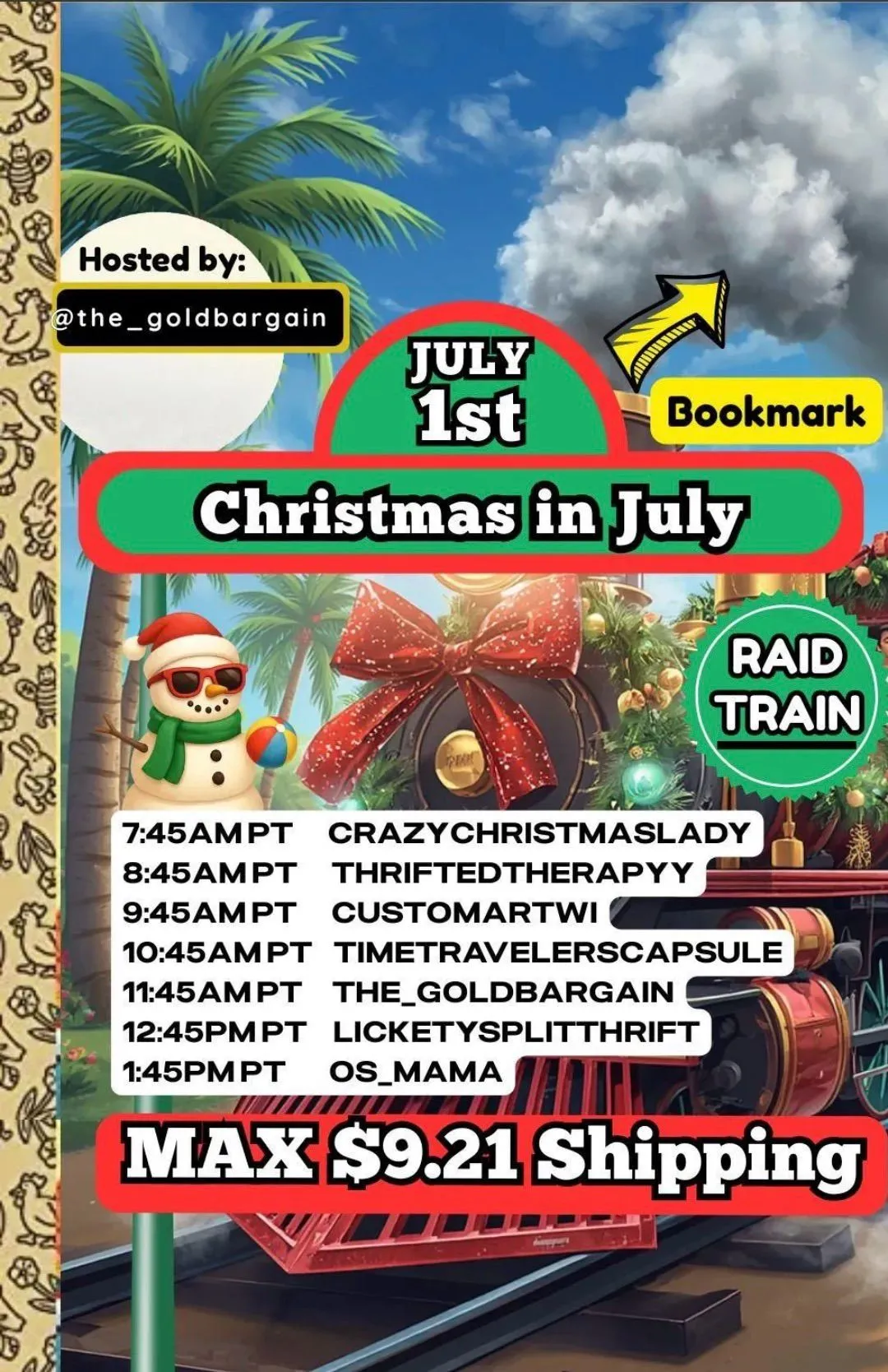 Thumbnail for live show