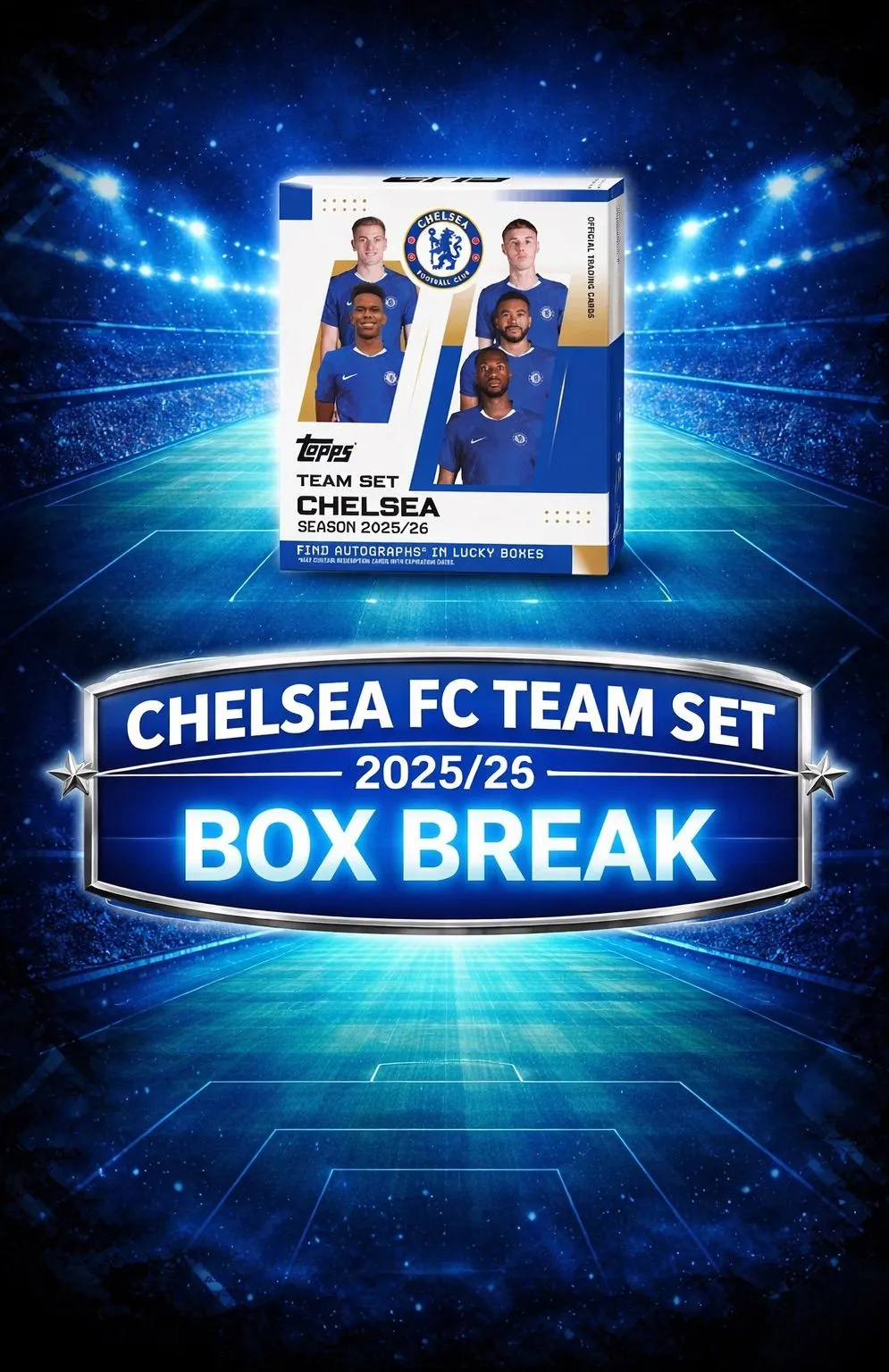 🇬🇧 🌀⚽️DOUBLE CHELSEA FC TEAM SET BOX BREAKS⚽️🌀