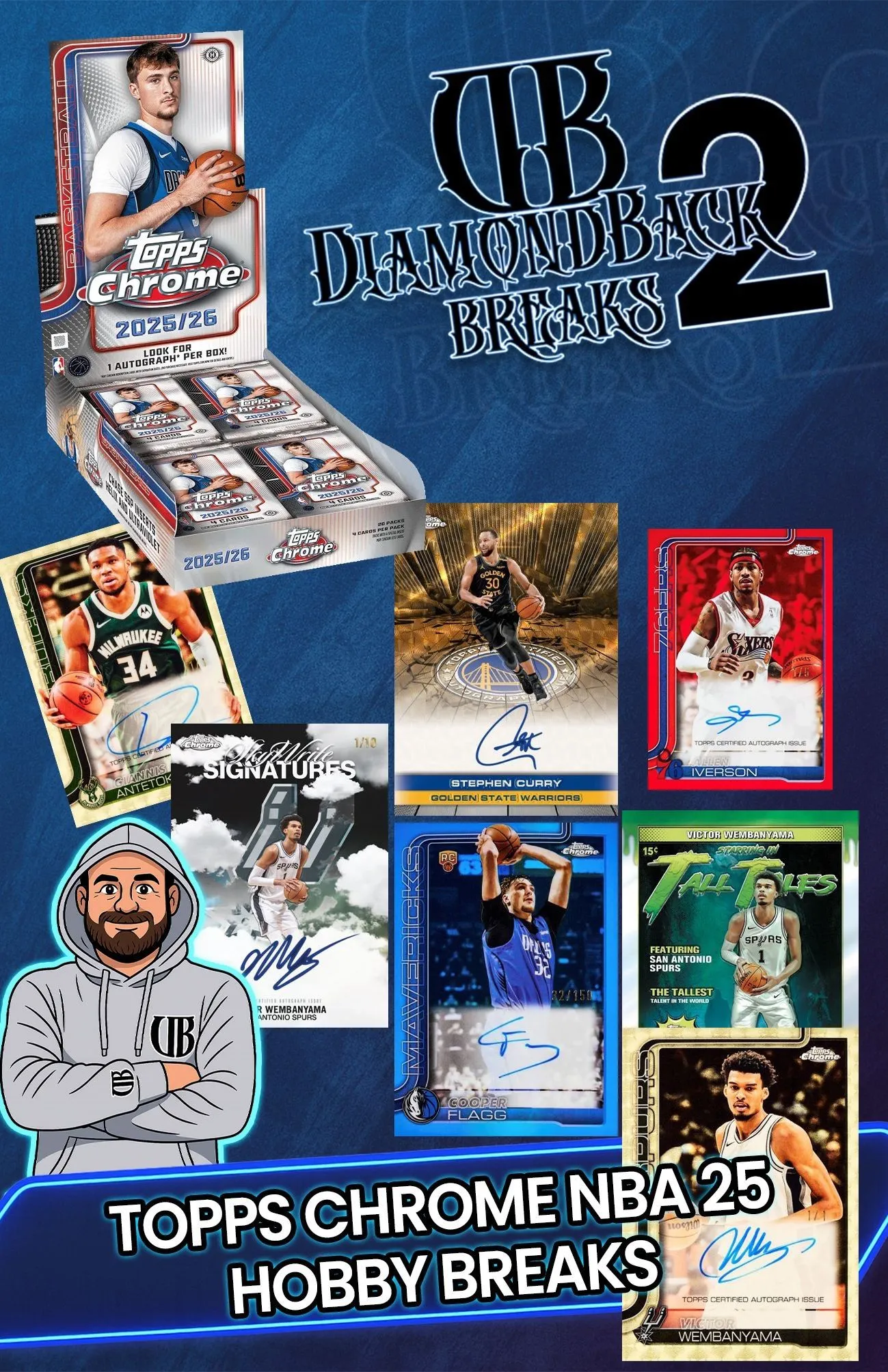 *FREE BREAK* & TOPPS CHROME HALF CASE BREAK - (SPOTS ARE LIVE)