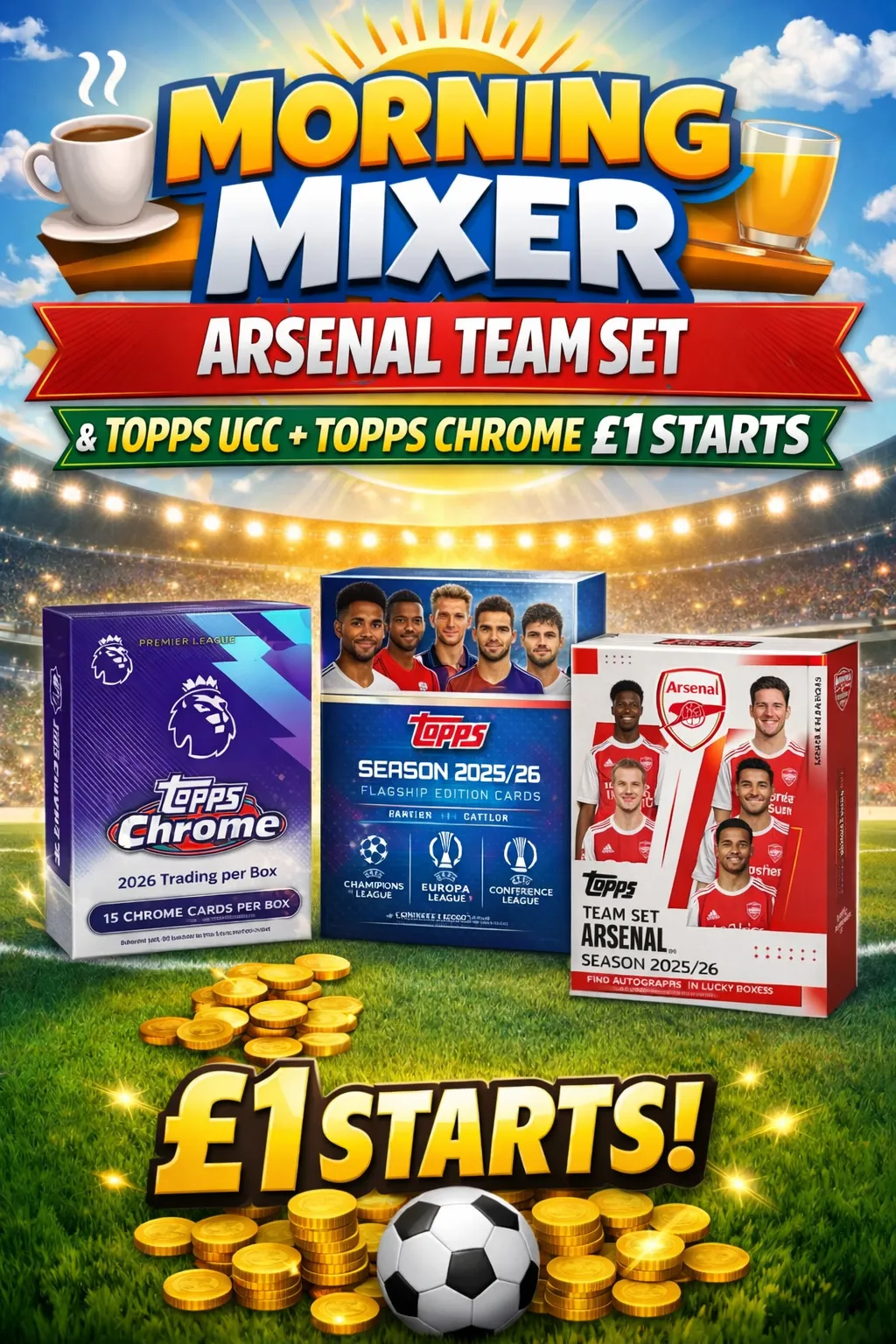 Morning Mixers - Team Sets - Chrome