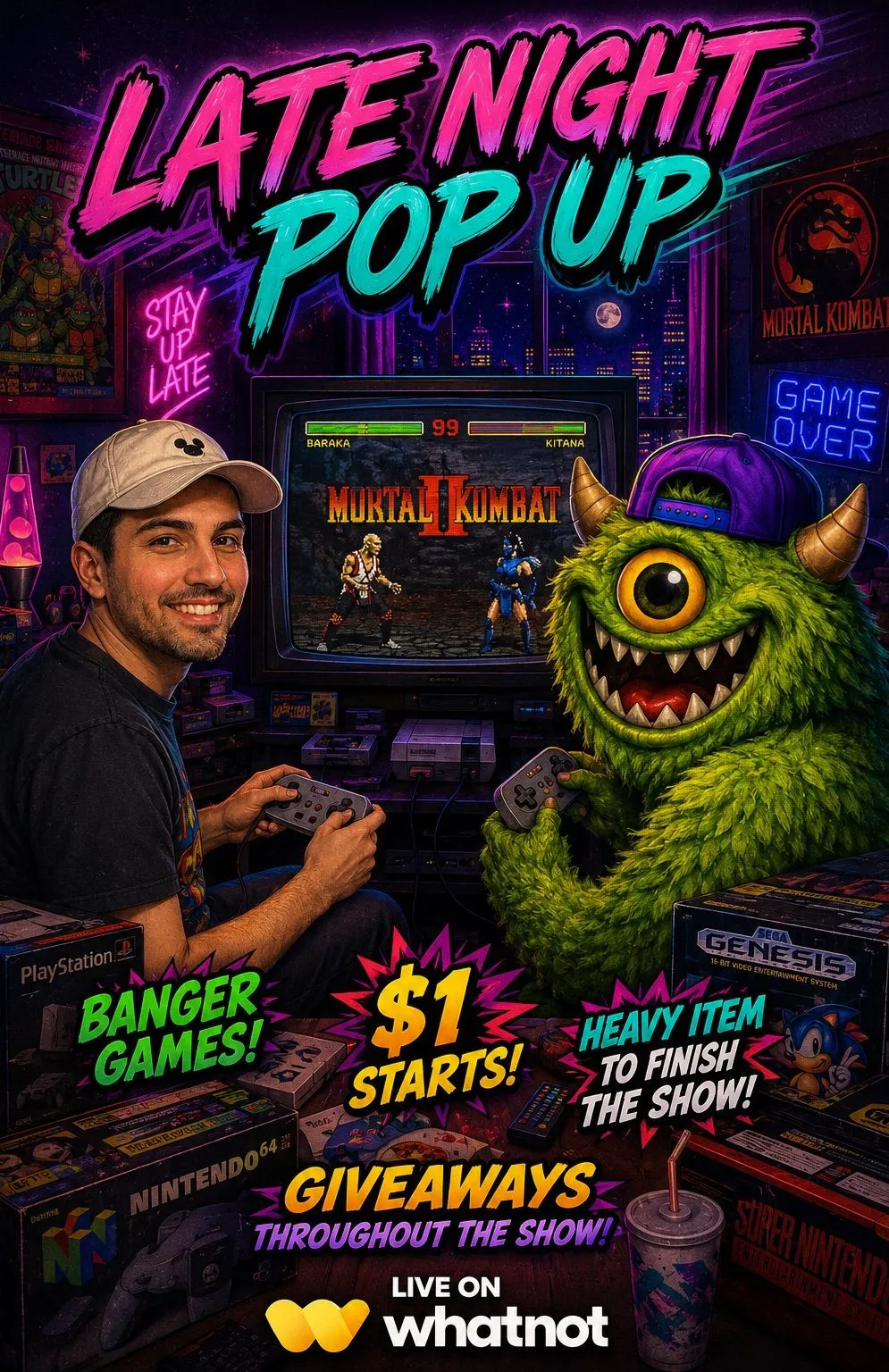 Thumbnail for live show