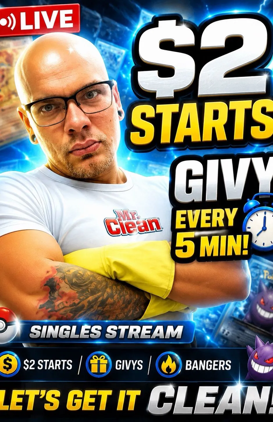 Thumbnail for live show