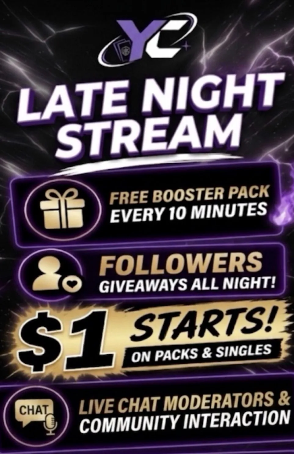 Thumbnail for live show