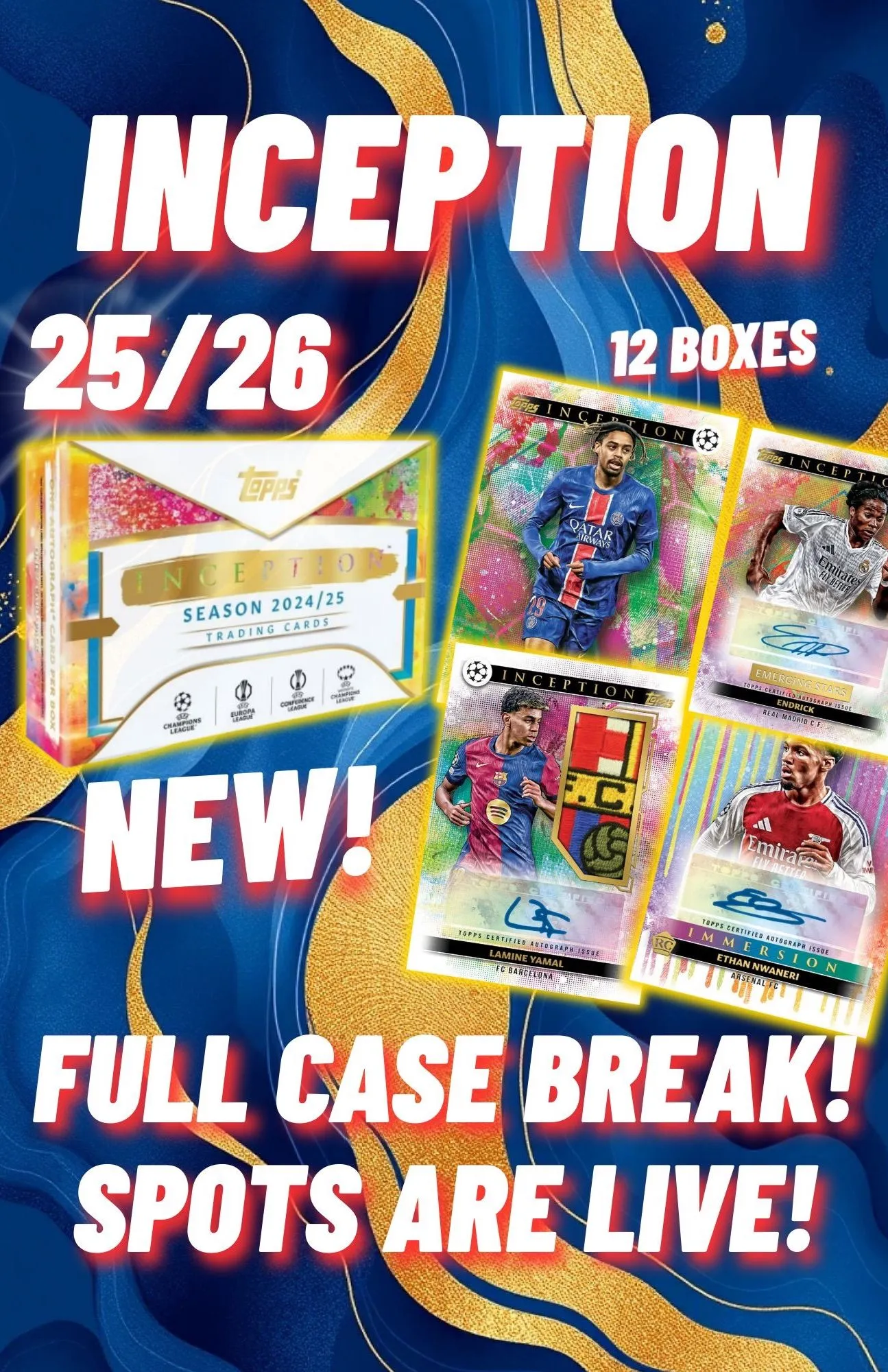 !SPOTS LIVE! INCEPTION FULL CASE BREAK🔥💥