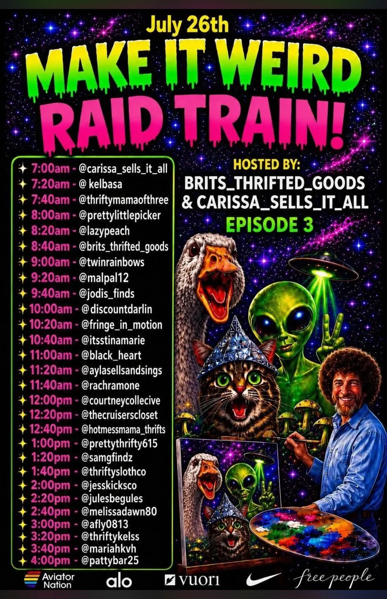 Thumbnail for live show