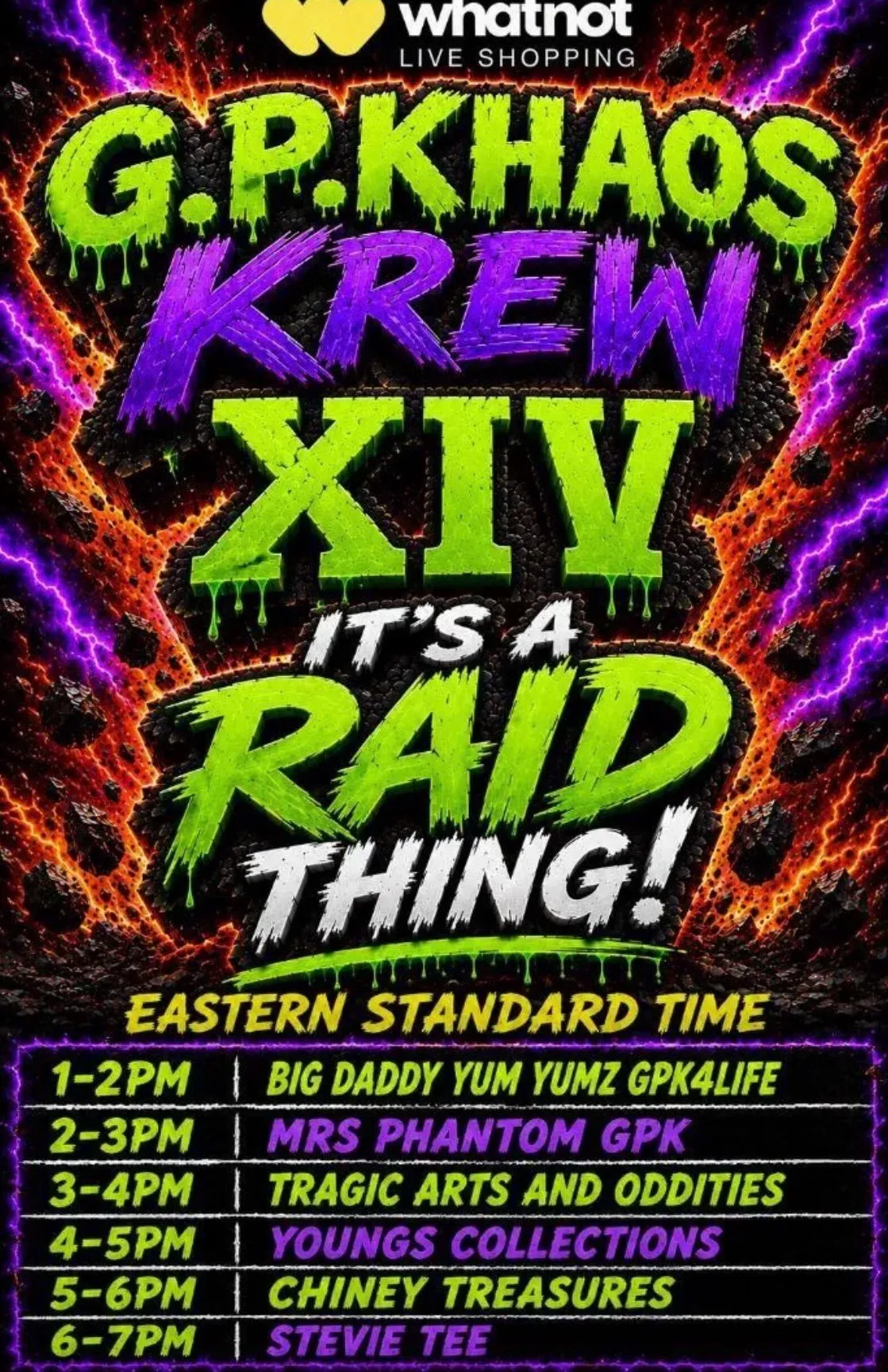 Thumbnail for live show