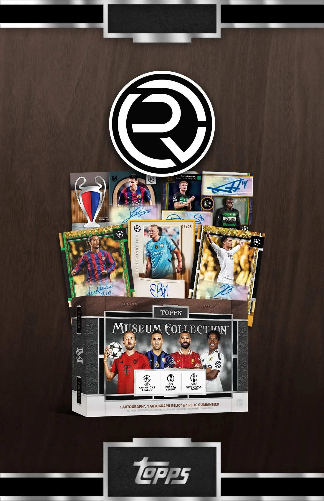 4 BOX PYP!!⚫TOPPS MUSEUM COLLECTION 24/25⚫