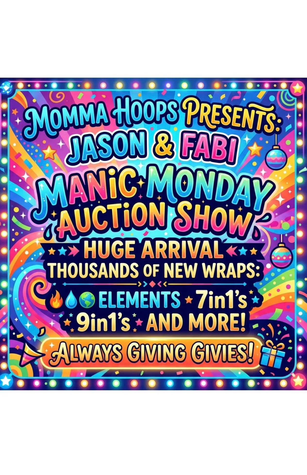Thumbnail for live show
