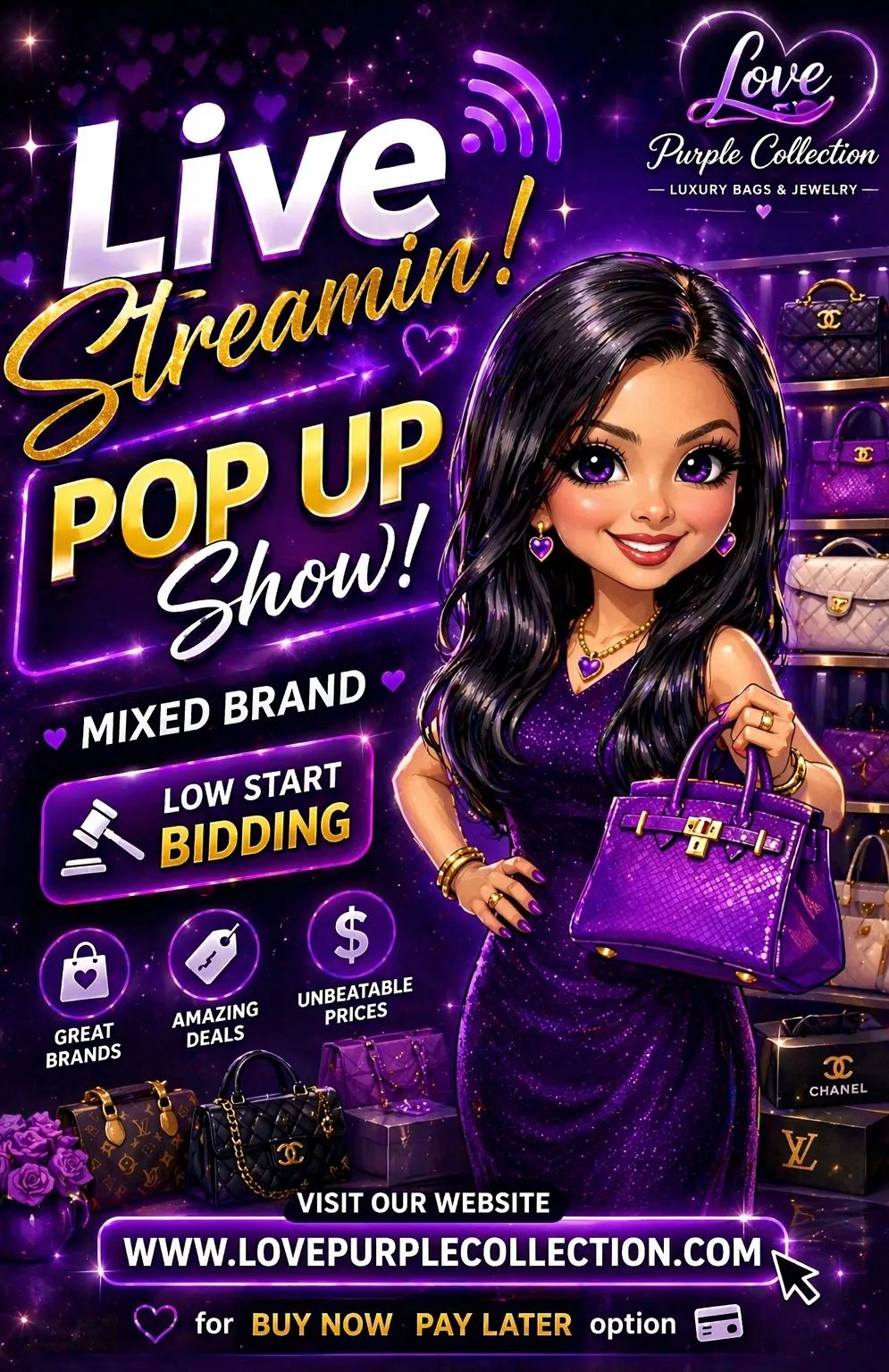 Thumbnail for live show