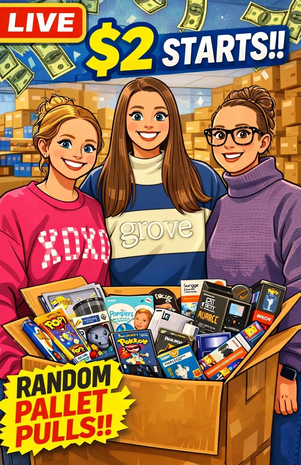 Thumbnail for live show