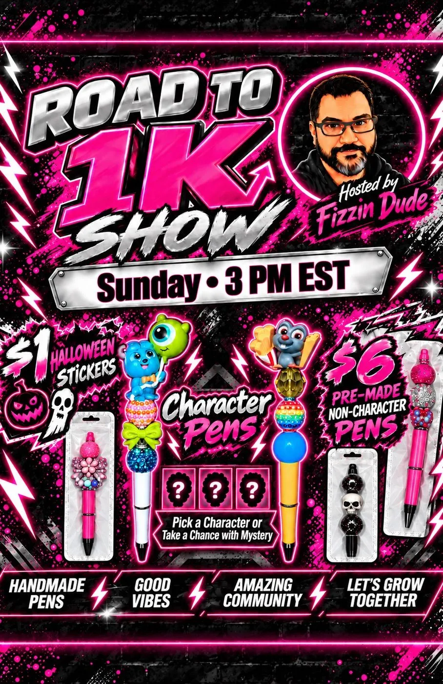 Thumbnail for live show