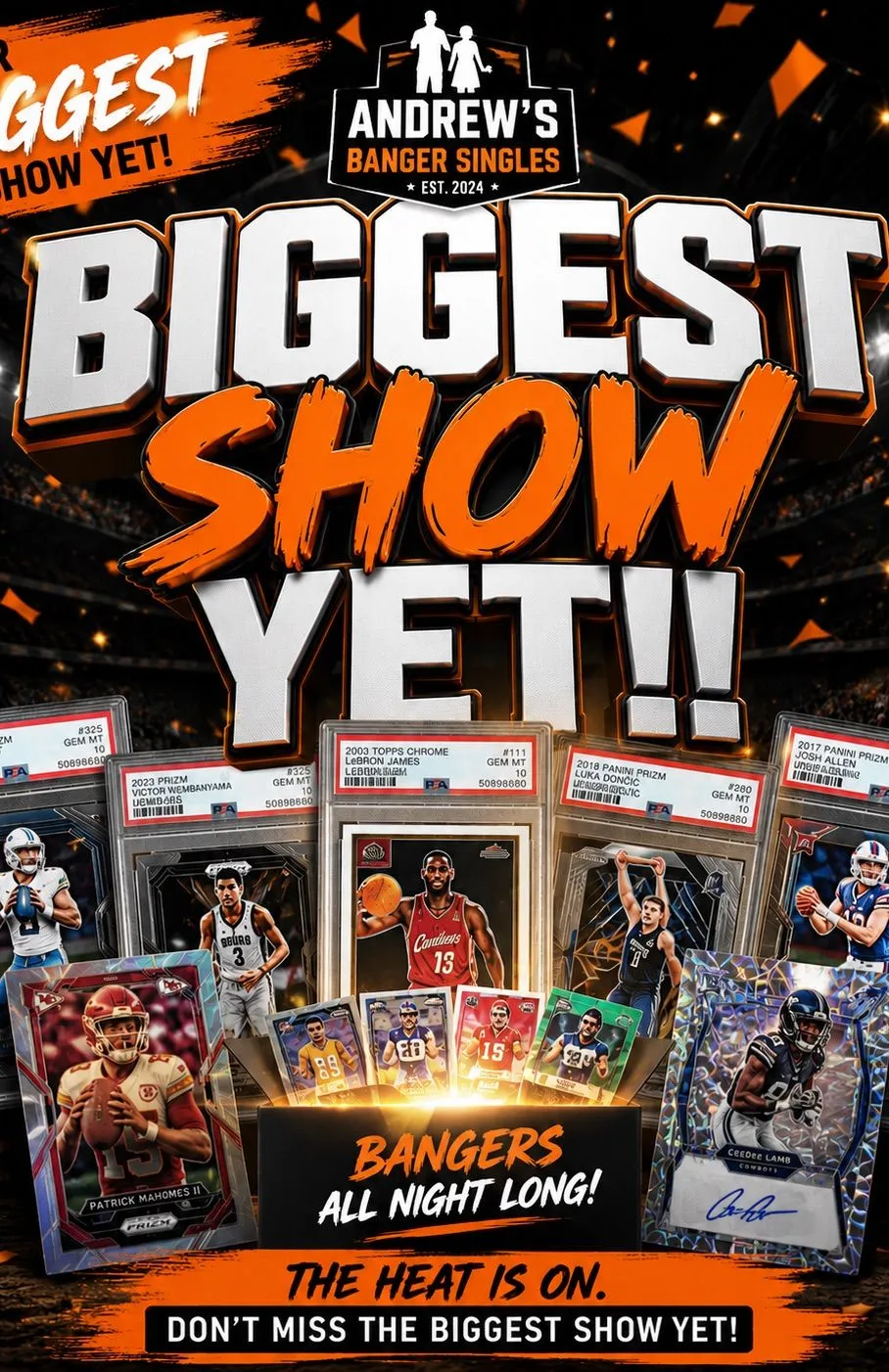 Thumbnail for live show