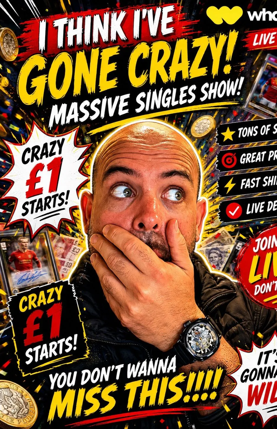 Thumbnail for live show