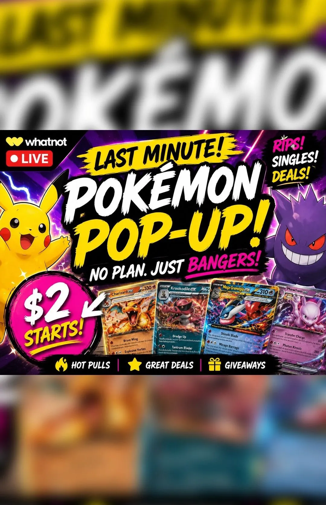 Thumbnail for live show