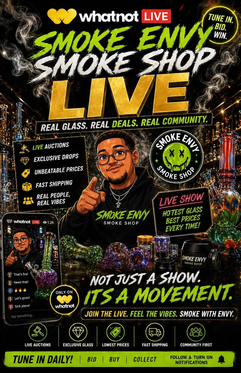 Thumbnail for live show