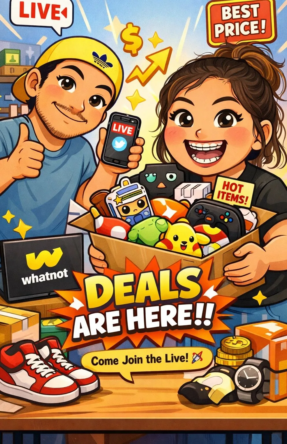 Thumbnail for live show