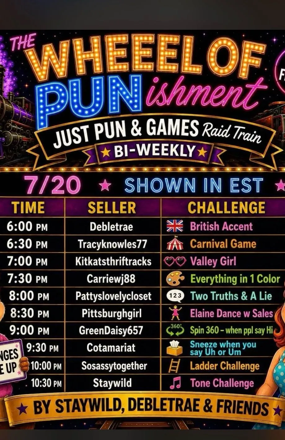 Thumbnail for live show