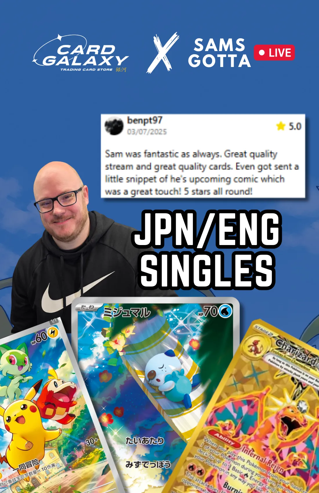 Thumbnail for live show