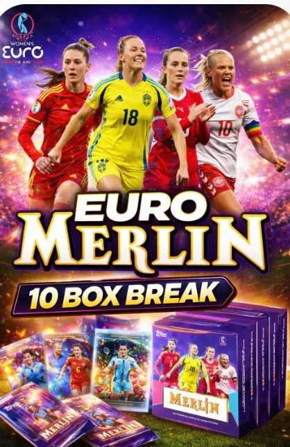 Merlin women’s euros 10 box break 🔥🔥
