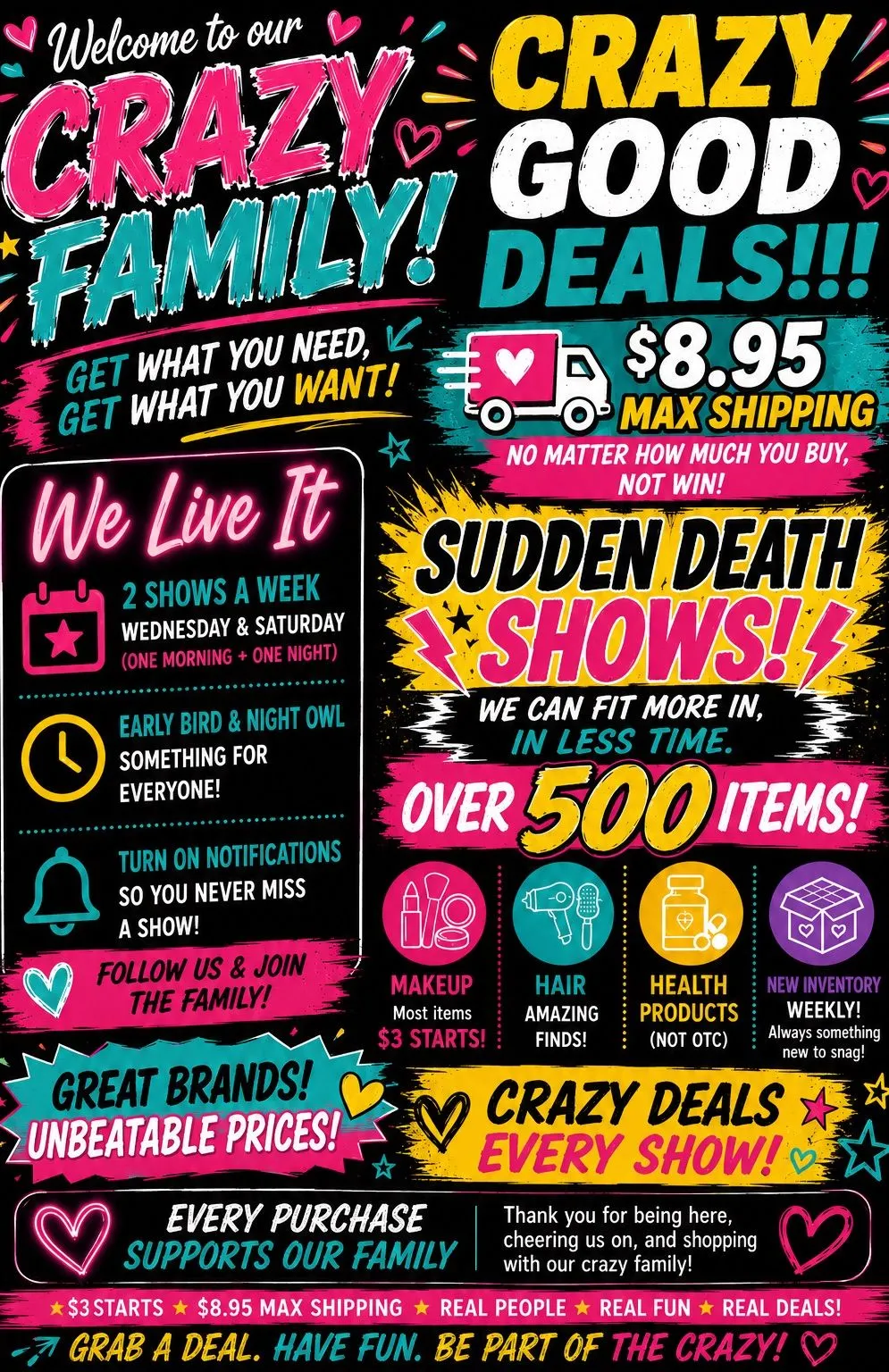 Thumbnail for live show