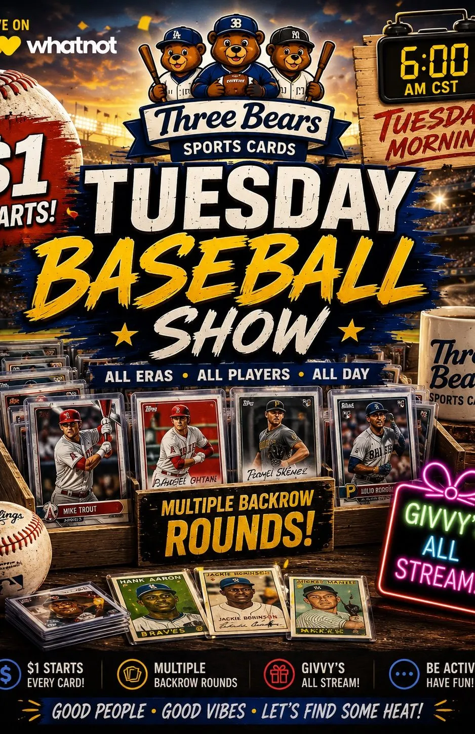 Thumbnail for live show