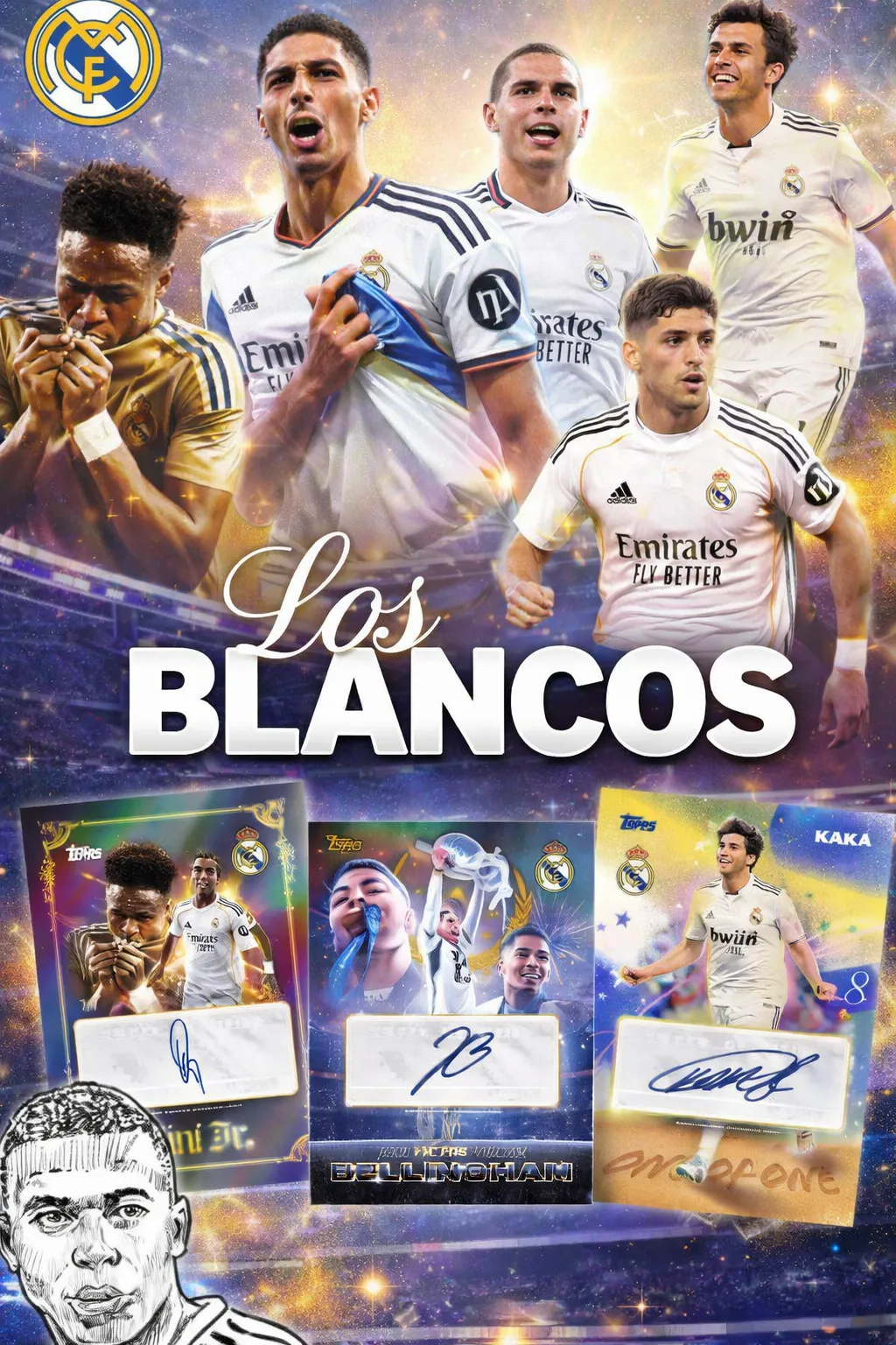 Hobby Heat Weekend - Topps Real Madrid Los Blanco's 2025-26